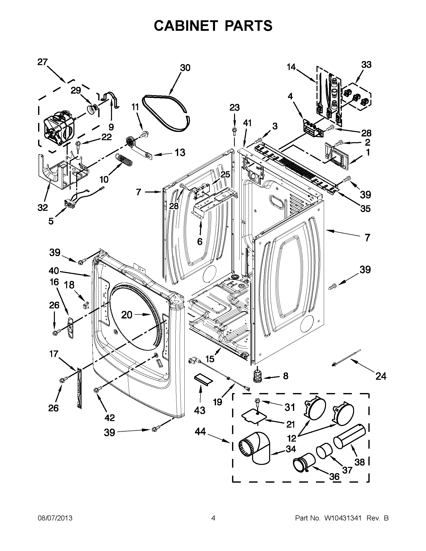 03 - CABINET PARTS