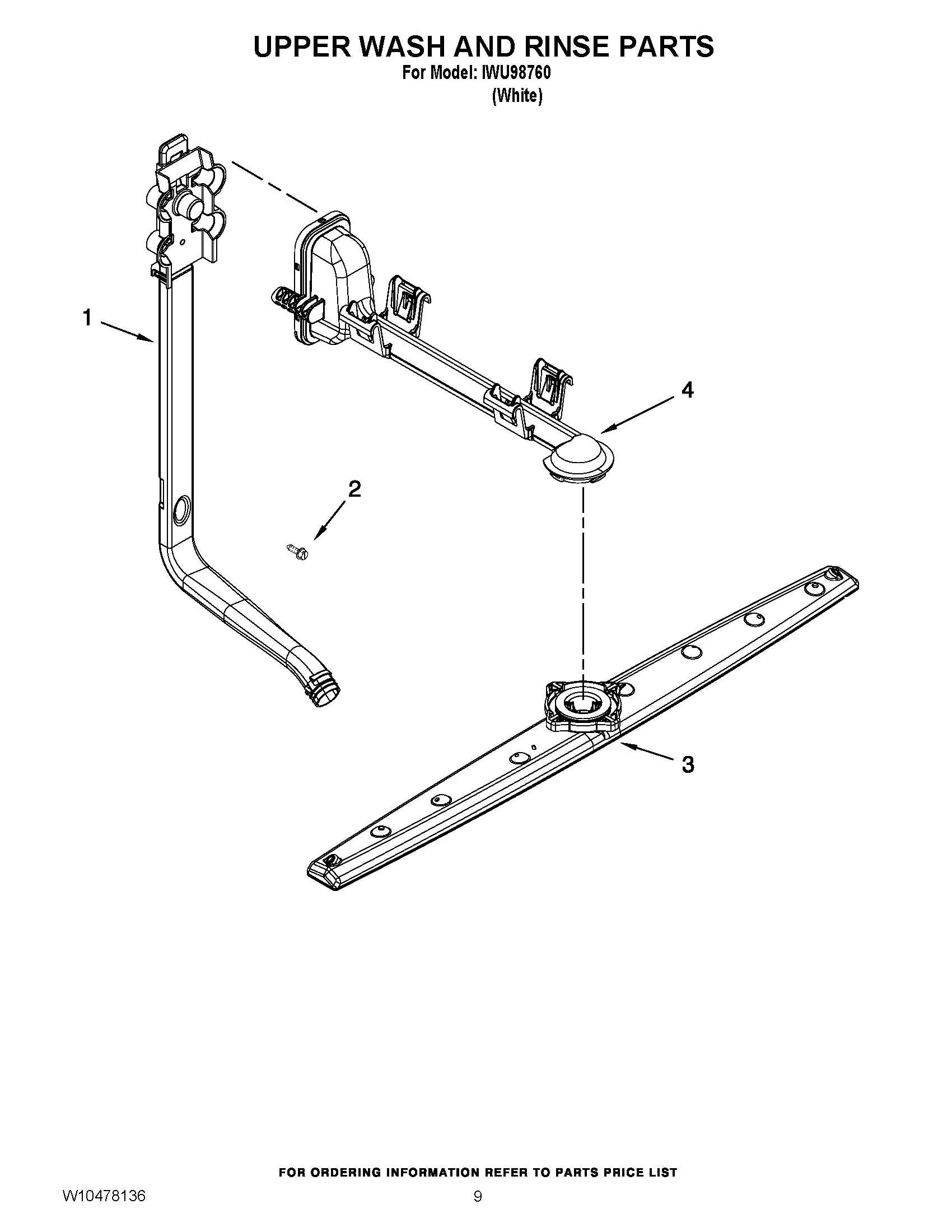 07 - UPPER WASH AND RINSE PARTS