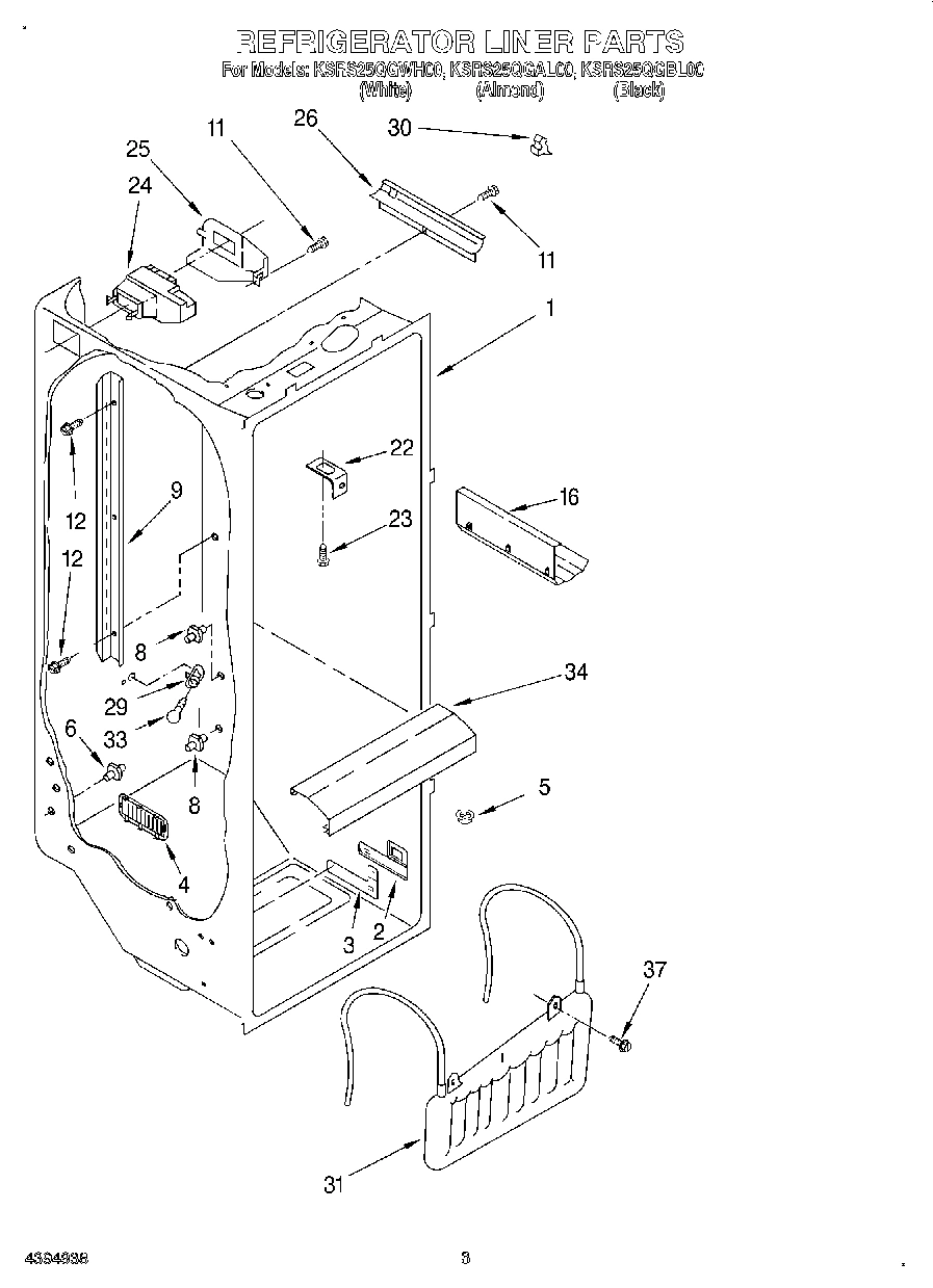 02 - REFRIGERATOR LINER