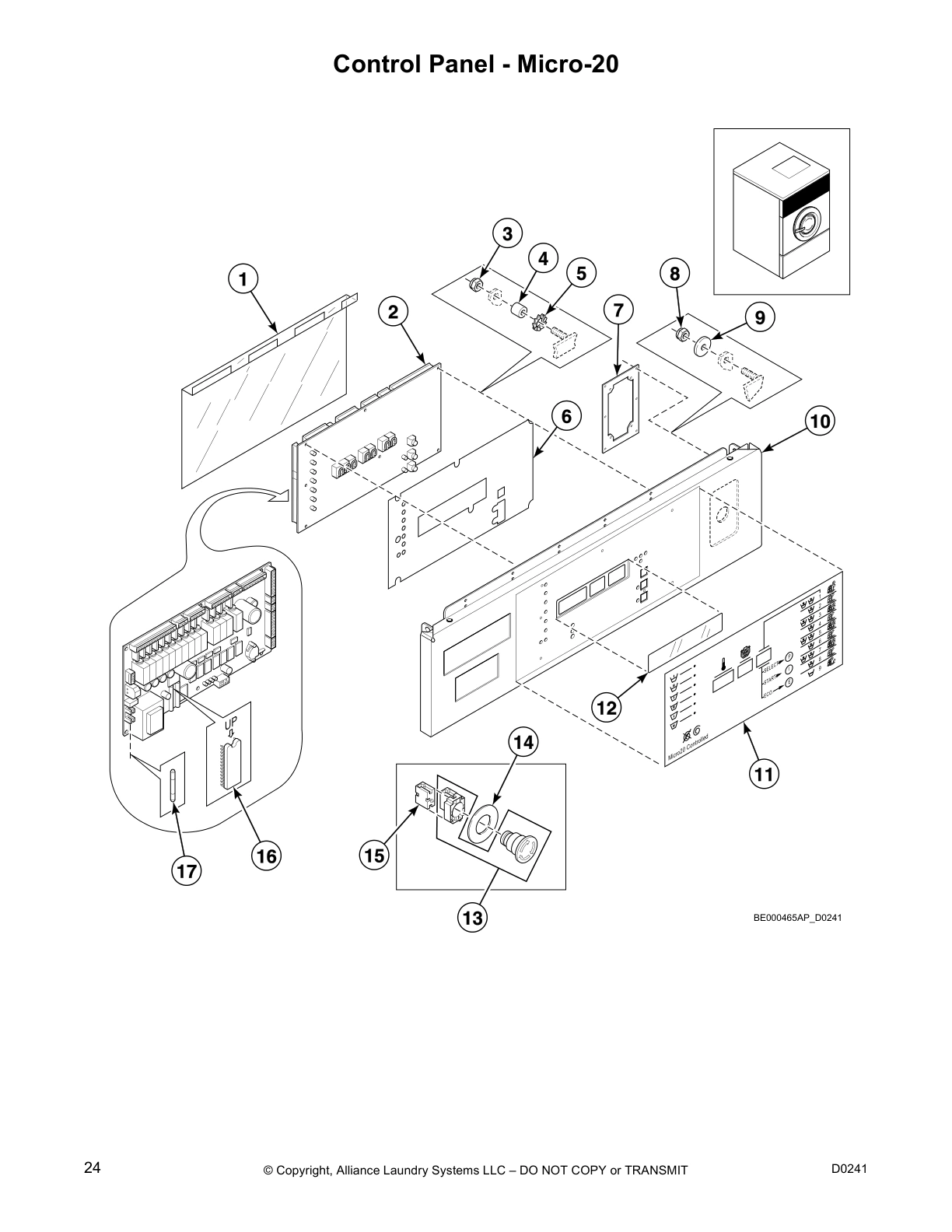 Control Panel - Micro-20