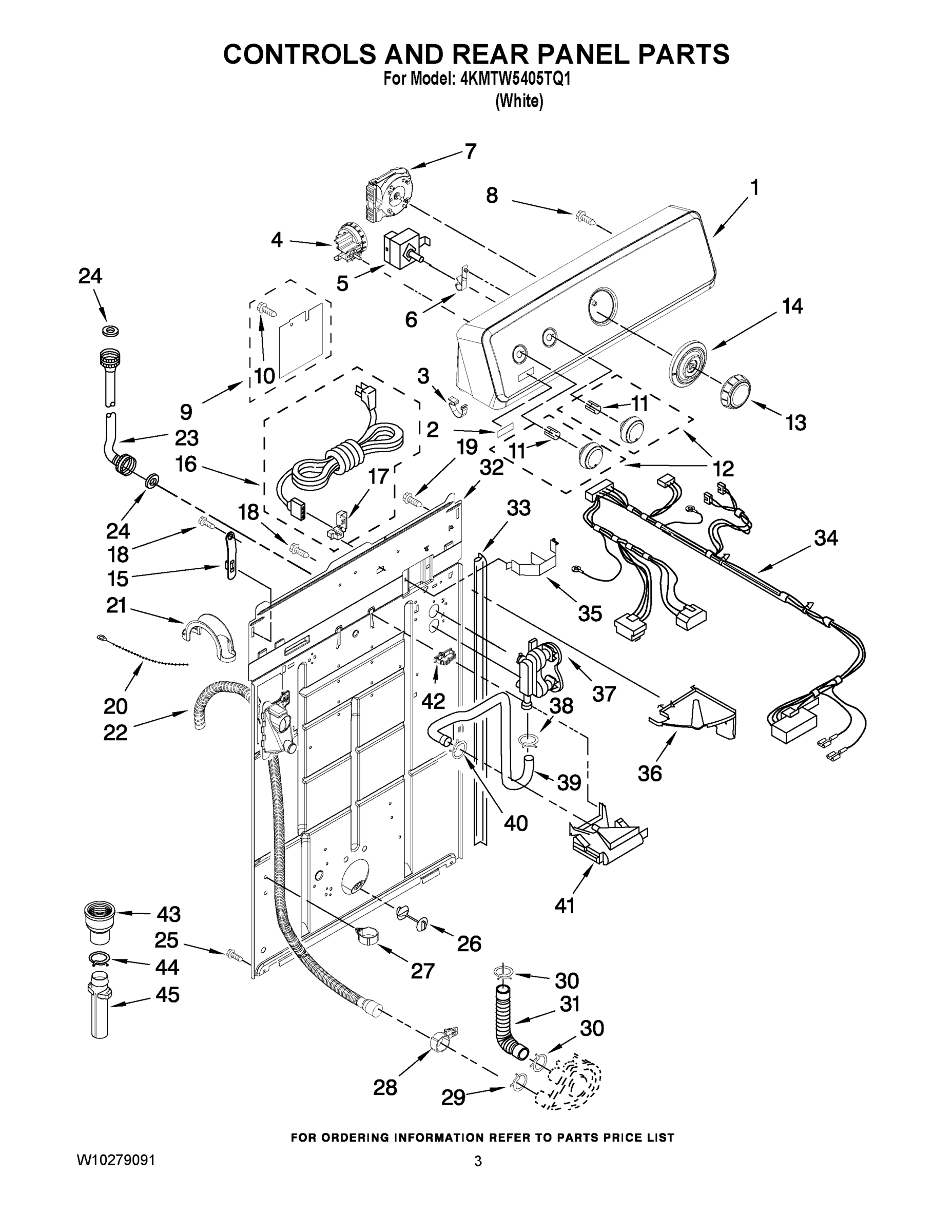 02 - CONTROLS AND REAR PANEL PARTS