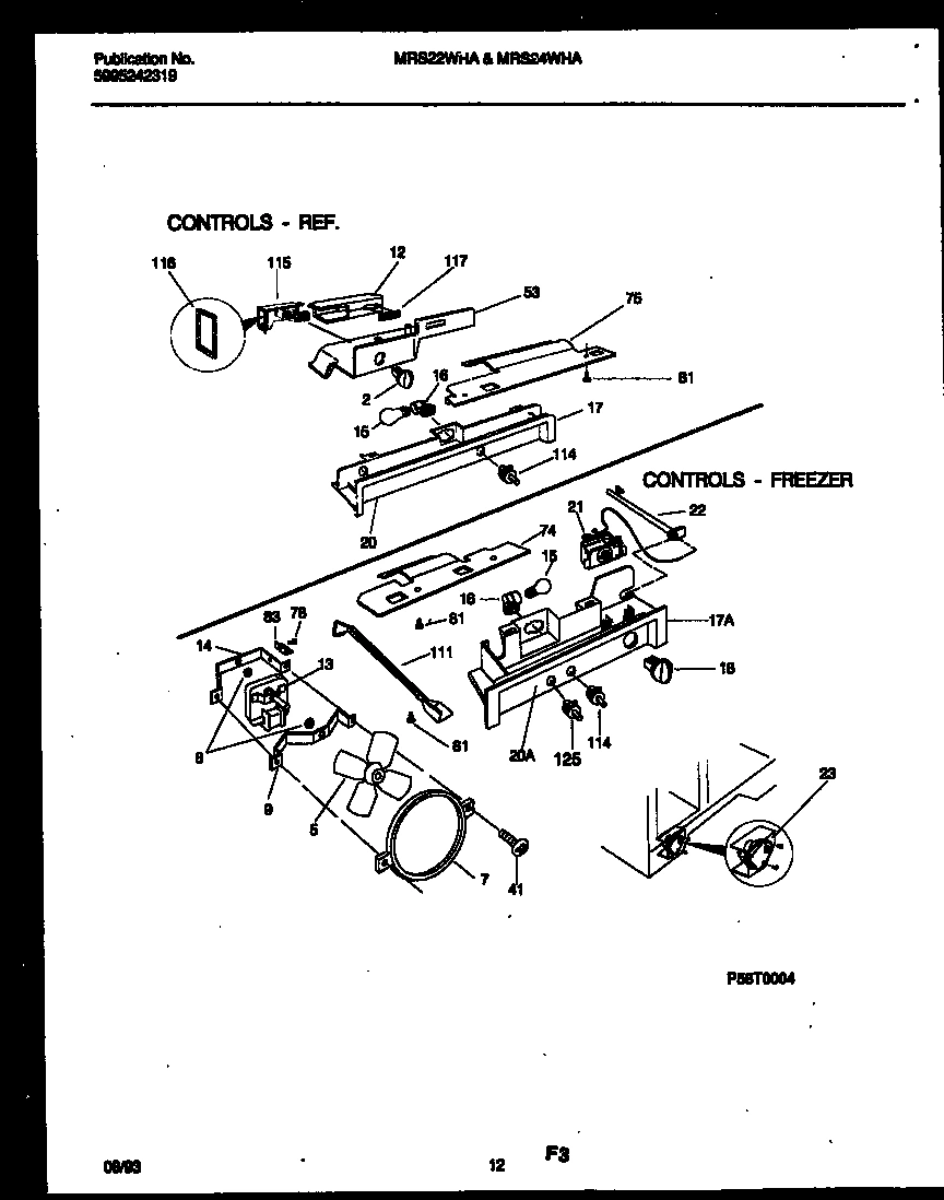 07 - REFRIGERATOR CONTROL ASSEMBLY, DAMP