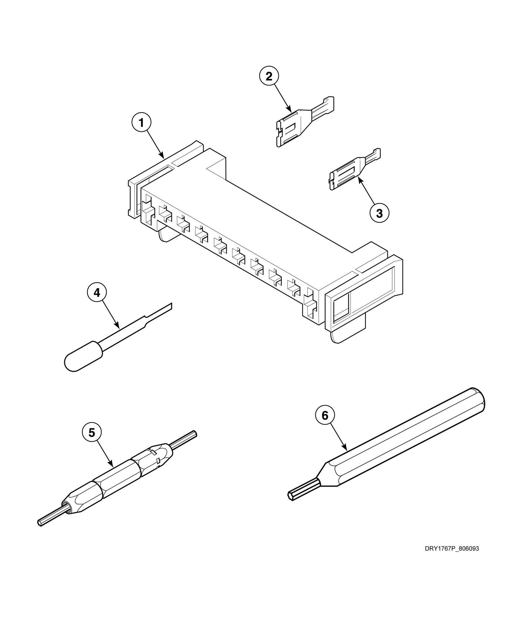 Dryer Terminals and Terminal Extractor Tools