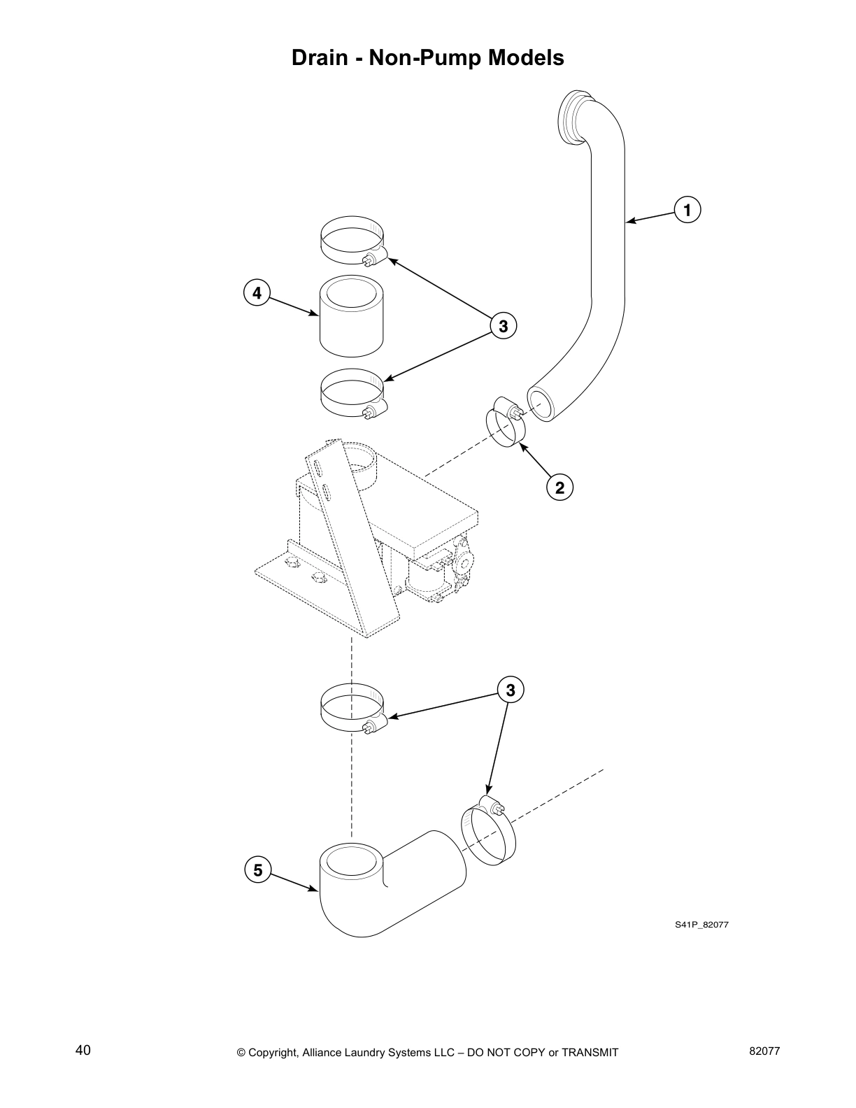 Drain - Non-Pump Models