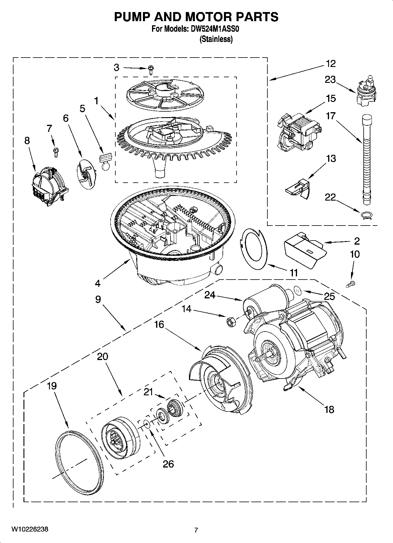 06 - PUMP AND MOTOR PARTS