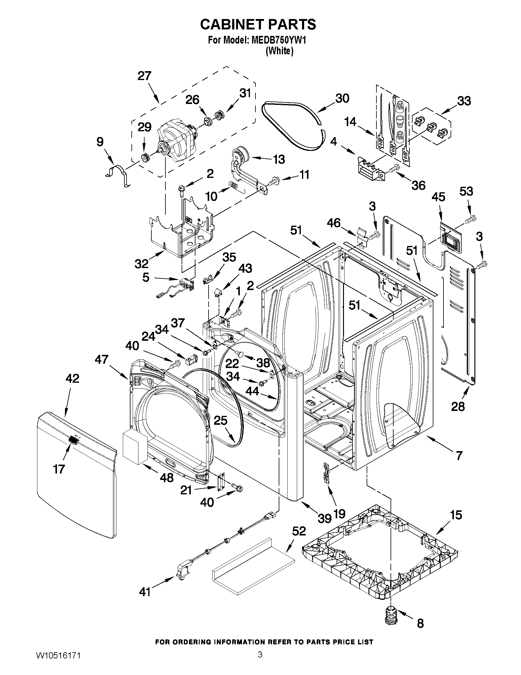 02 - CABINET PARTS