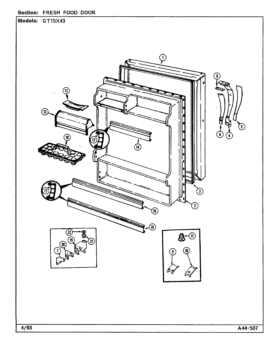 04 - FRESH FOOD DOOR