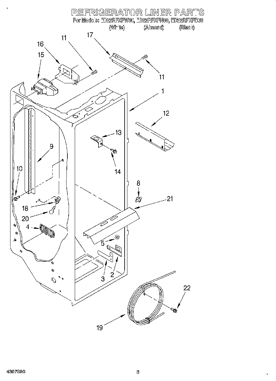 02 - REFRIGERATOR LINER