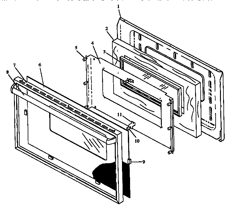 05 - OVEN DOOR ASSY