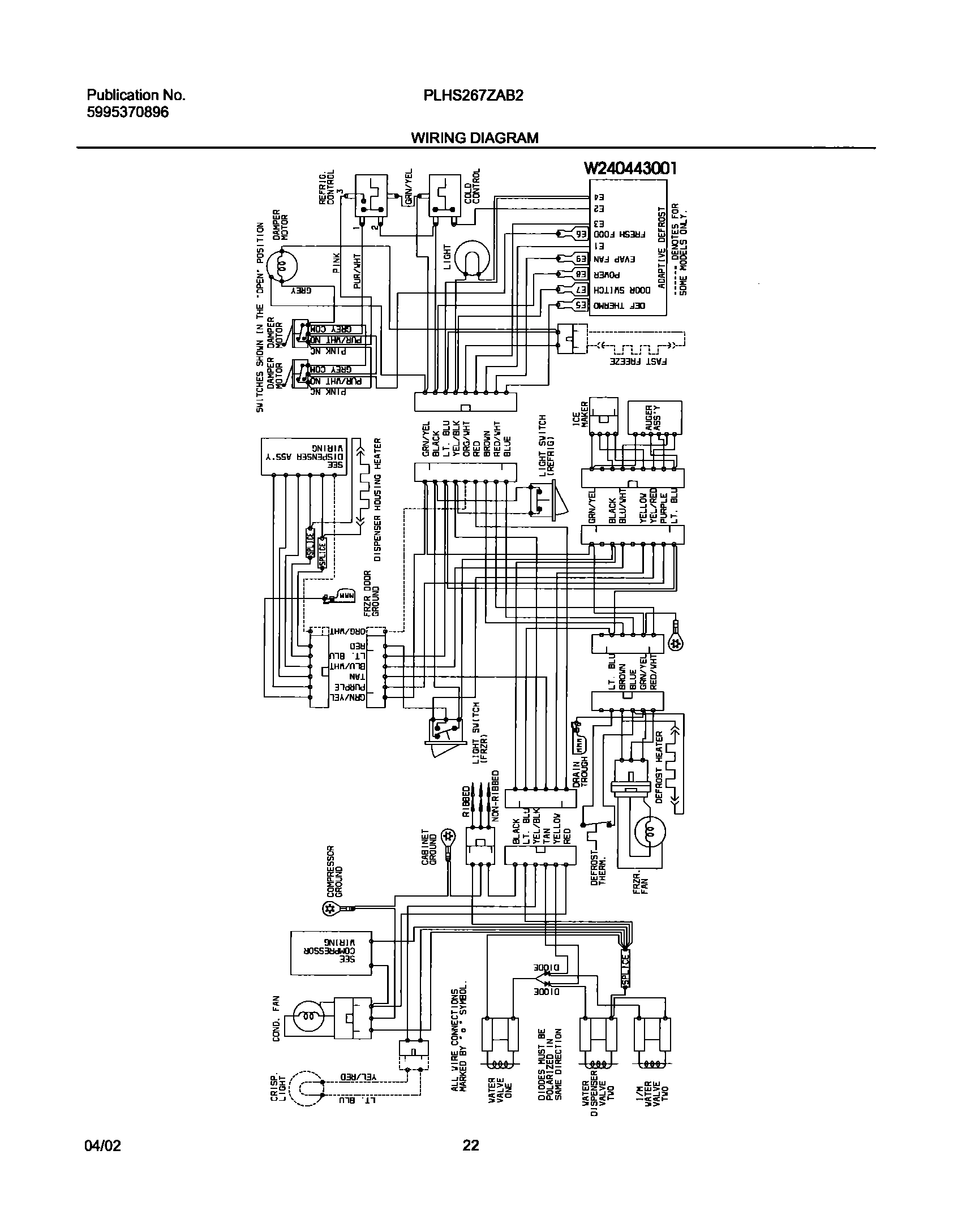 22 - WIRING DIAGRAM