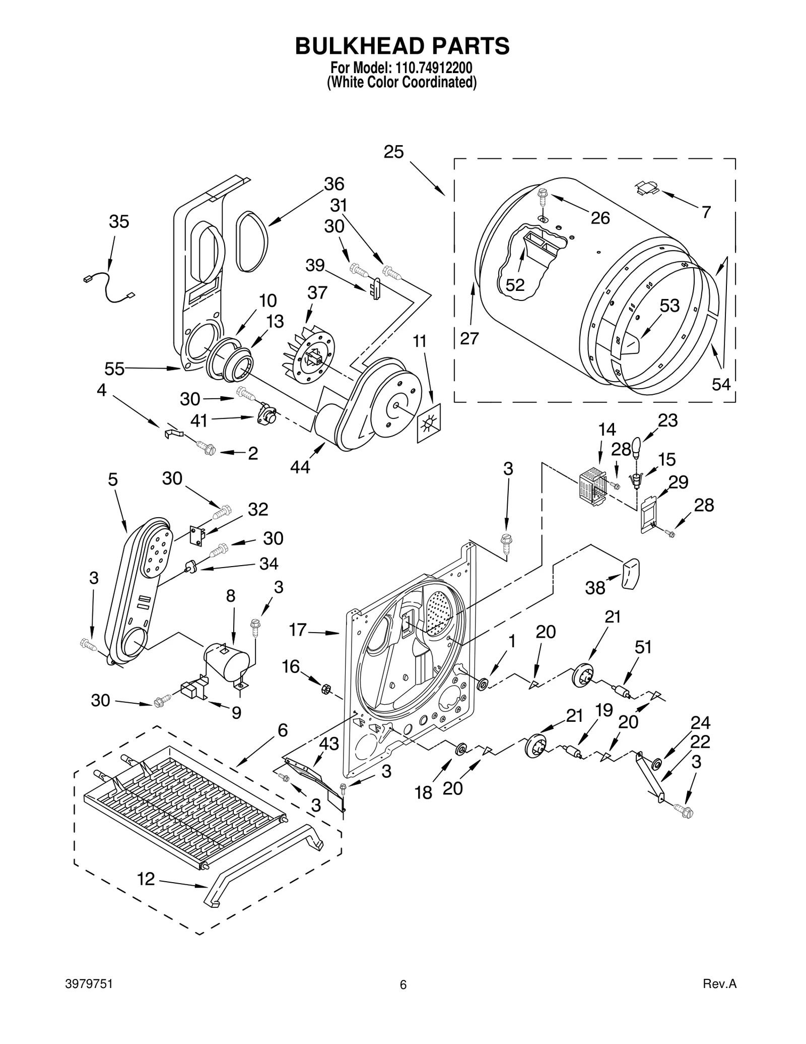 BULKHEAD PARTS