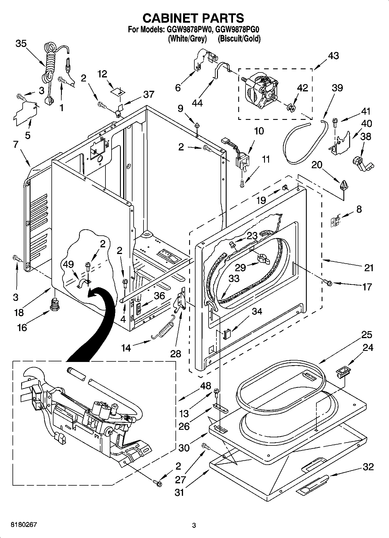 02 - CABINET PARTS