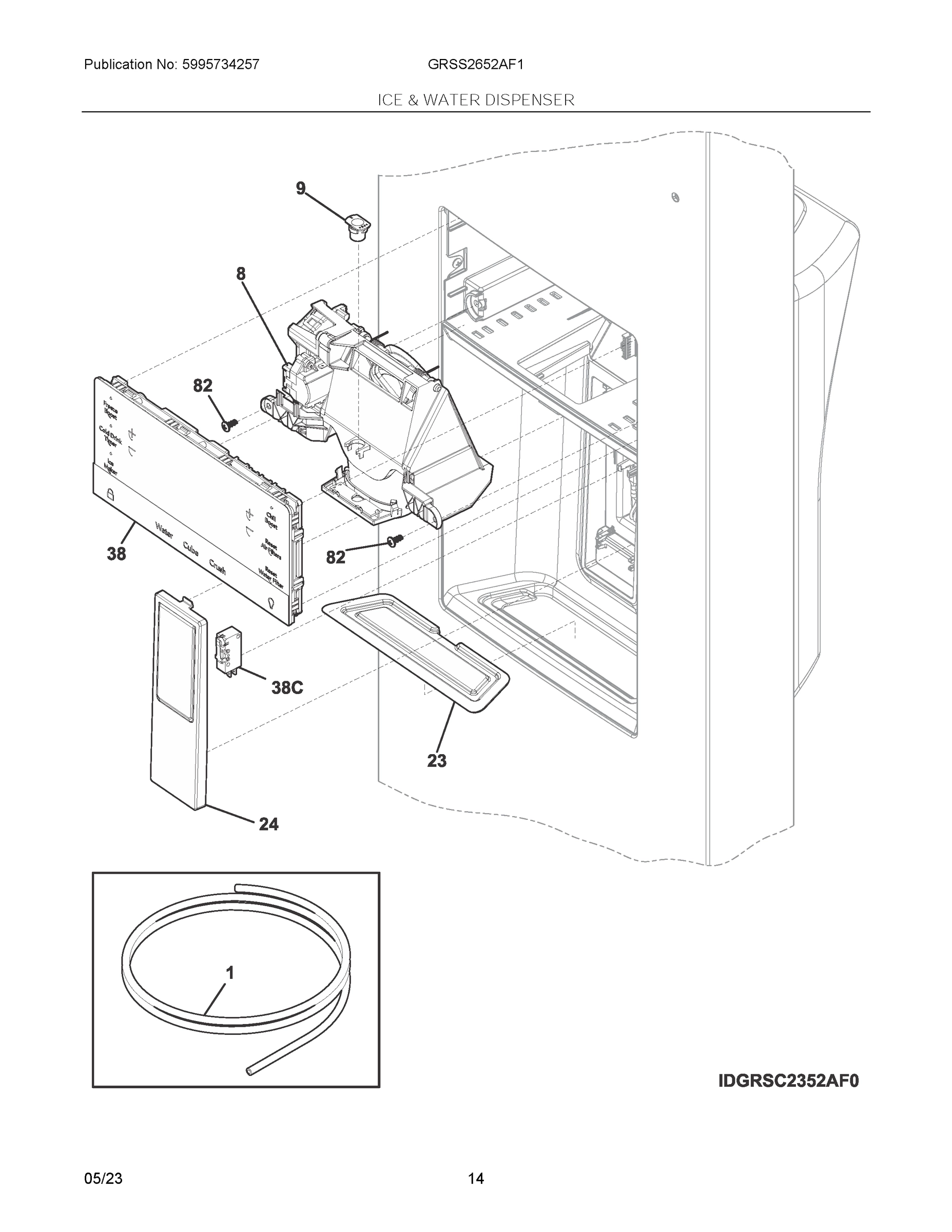 08 - ICE & WATER DISPENSER