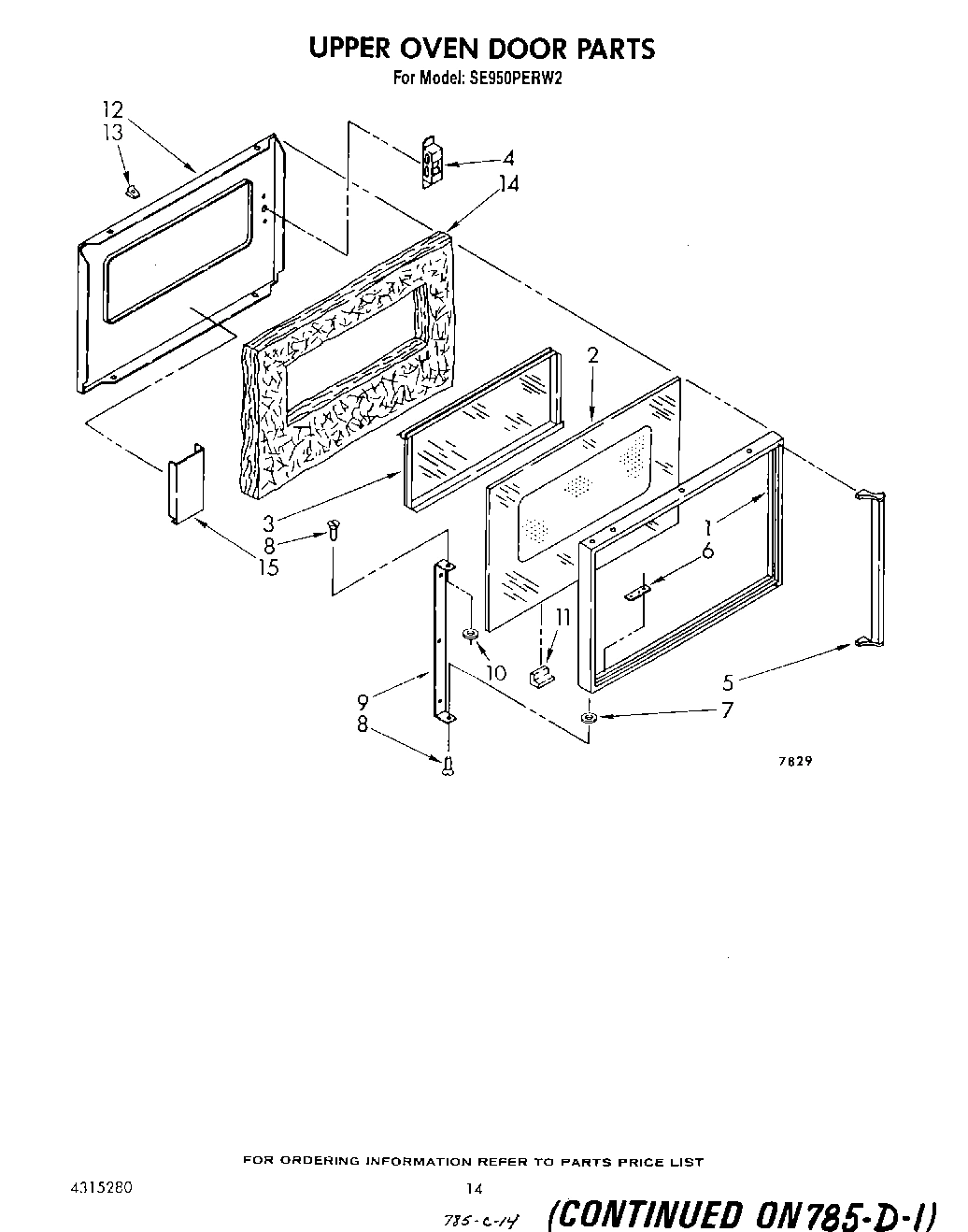 09 - UPPER OVEN DOOR