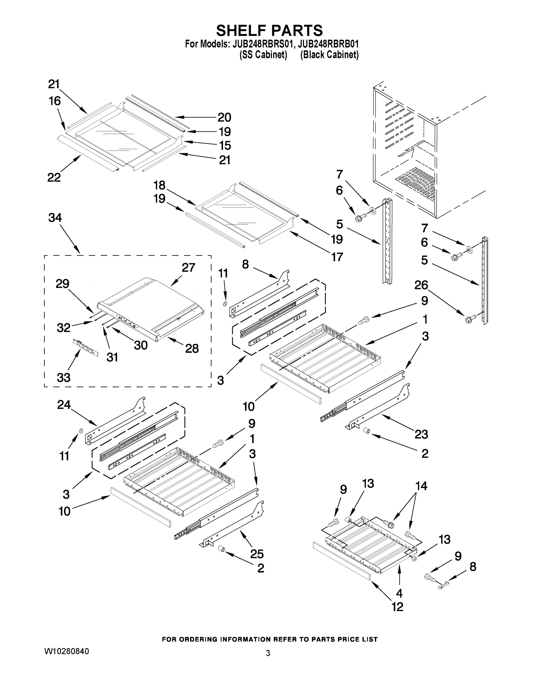 02 - SHELF PARTS