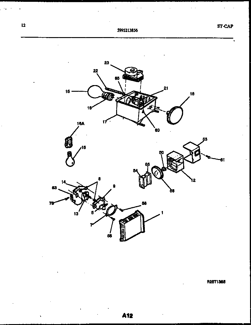 07 - REFRIGERATOR CONTROL ASSEMBLY, DAMP