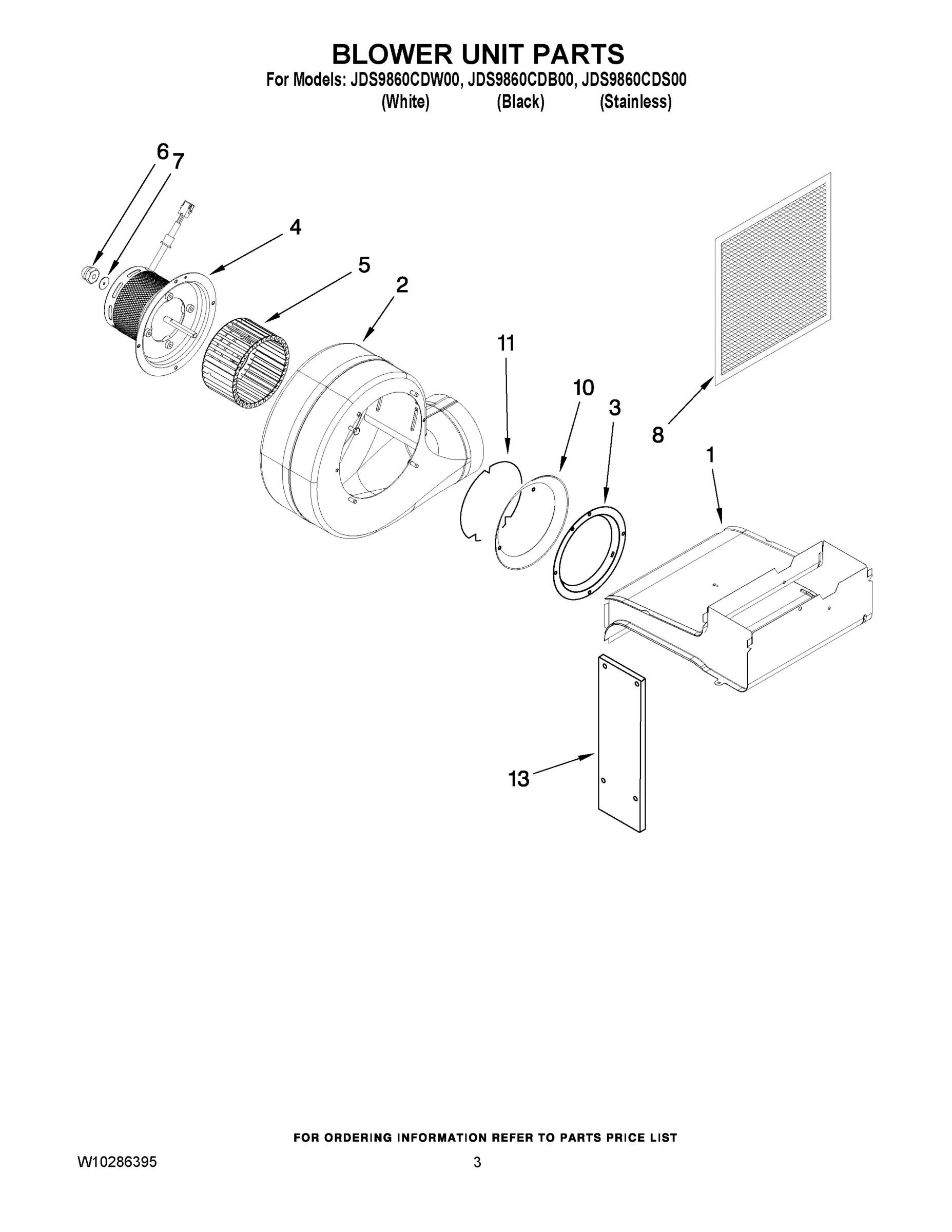 02 - BLOWER UNIT PARTS