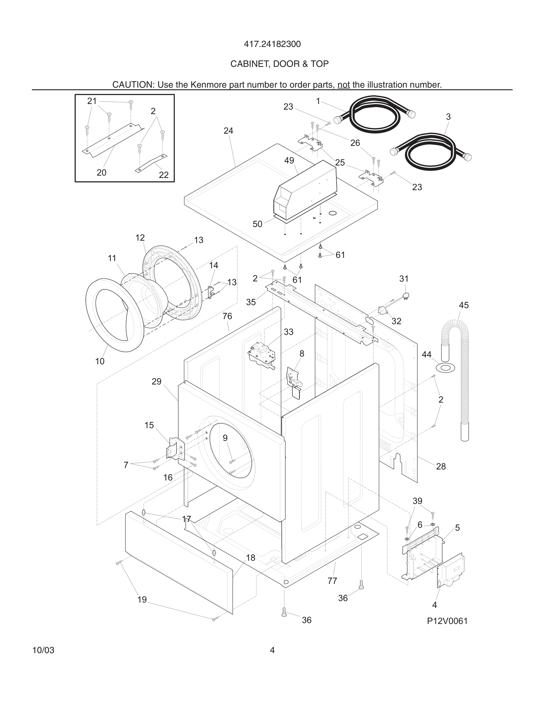 05 - CABINET, DOOR & TOP