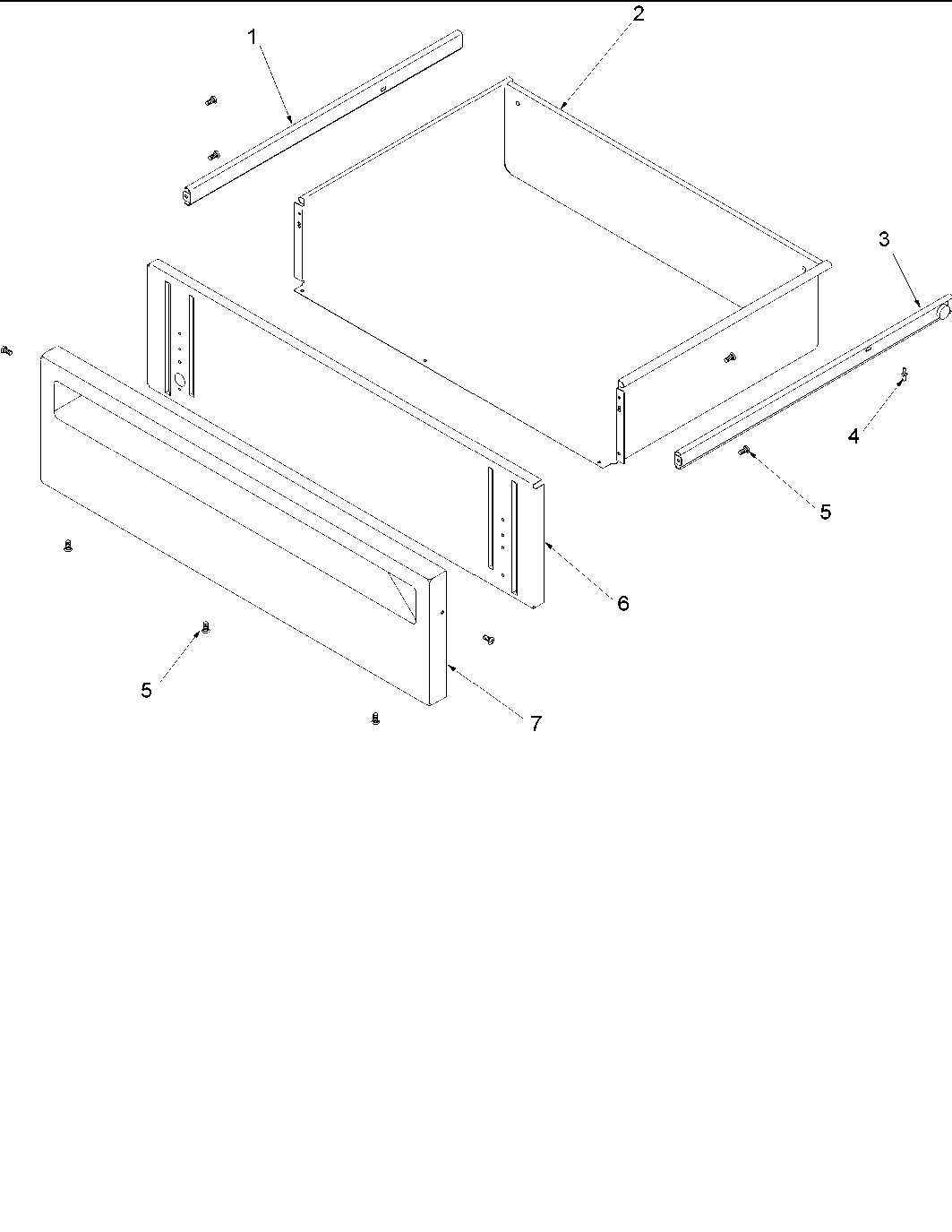09 - STORAGE DRAWER ASSEMBLY