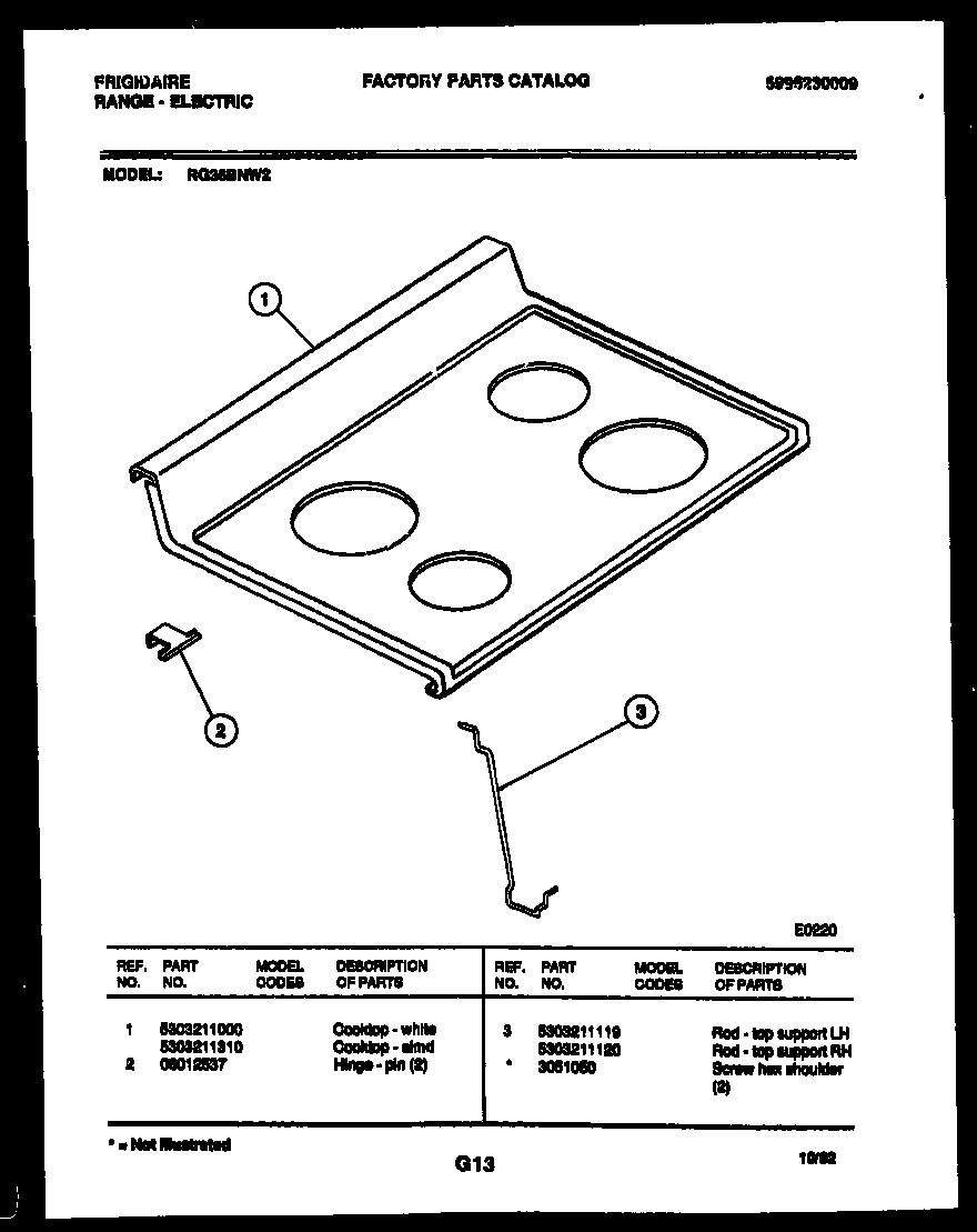 07 - COOKTOP PARTS