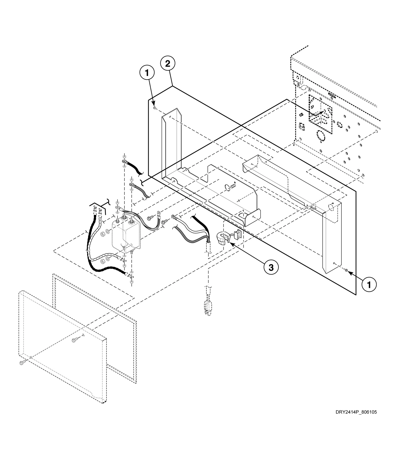 Dryer Junction Box (Drawing 1 of 3)