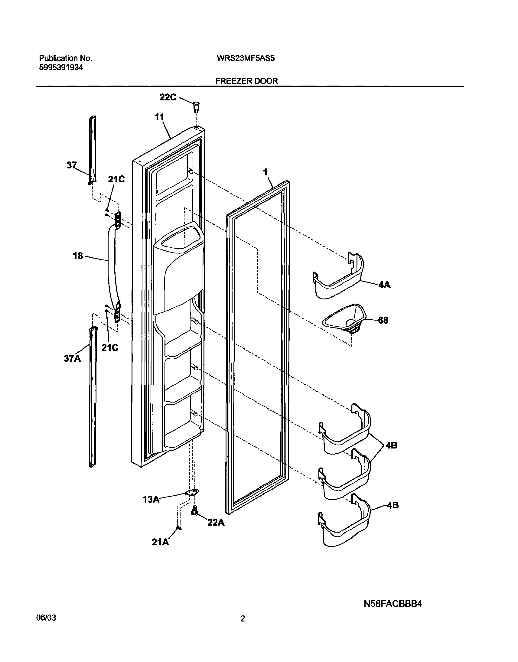 03 - FREEZER DOOR