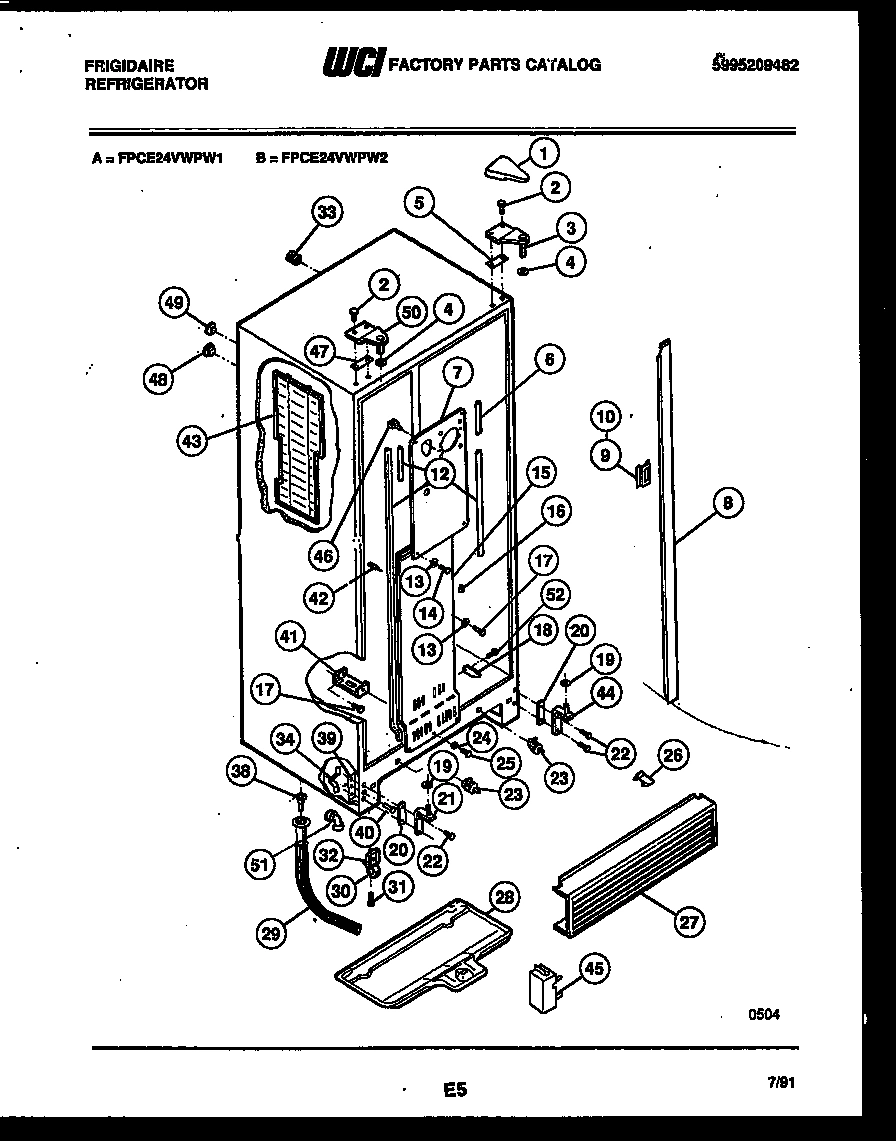 04 - CABINET PARTS