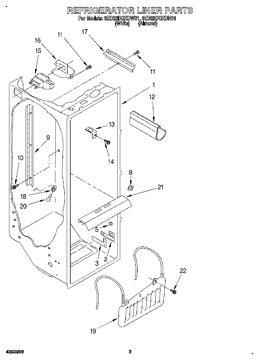 02 - REFRIGERATOR LINER