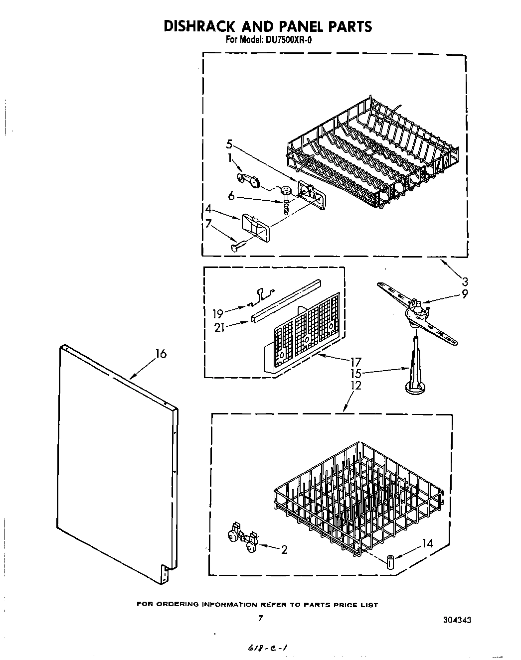 05 - DISHRACK AND PANEL