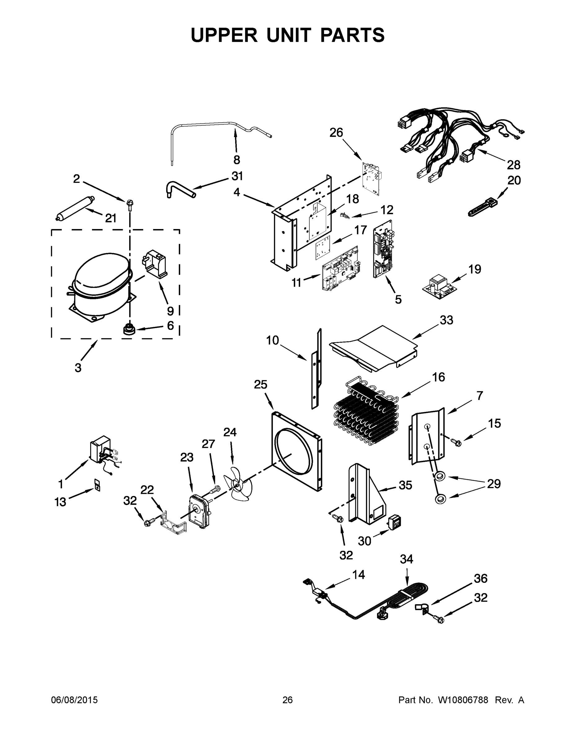 14 - UPPER UNIT PARTS