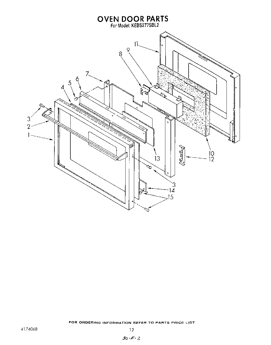 10 - OVEN DOOR , LIT/OPTIONAL
