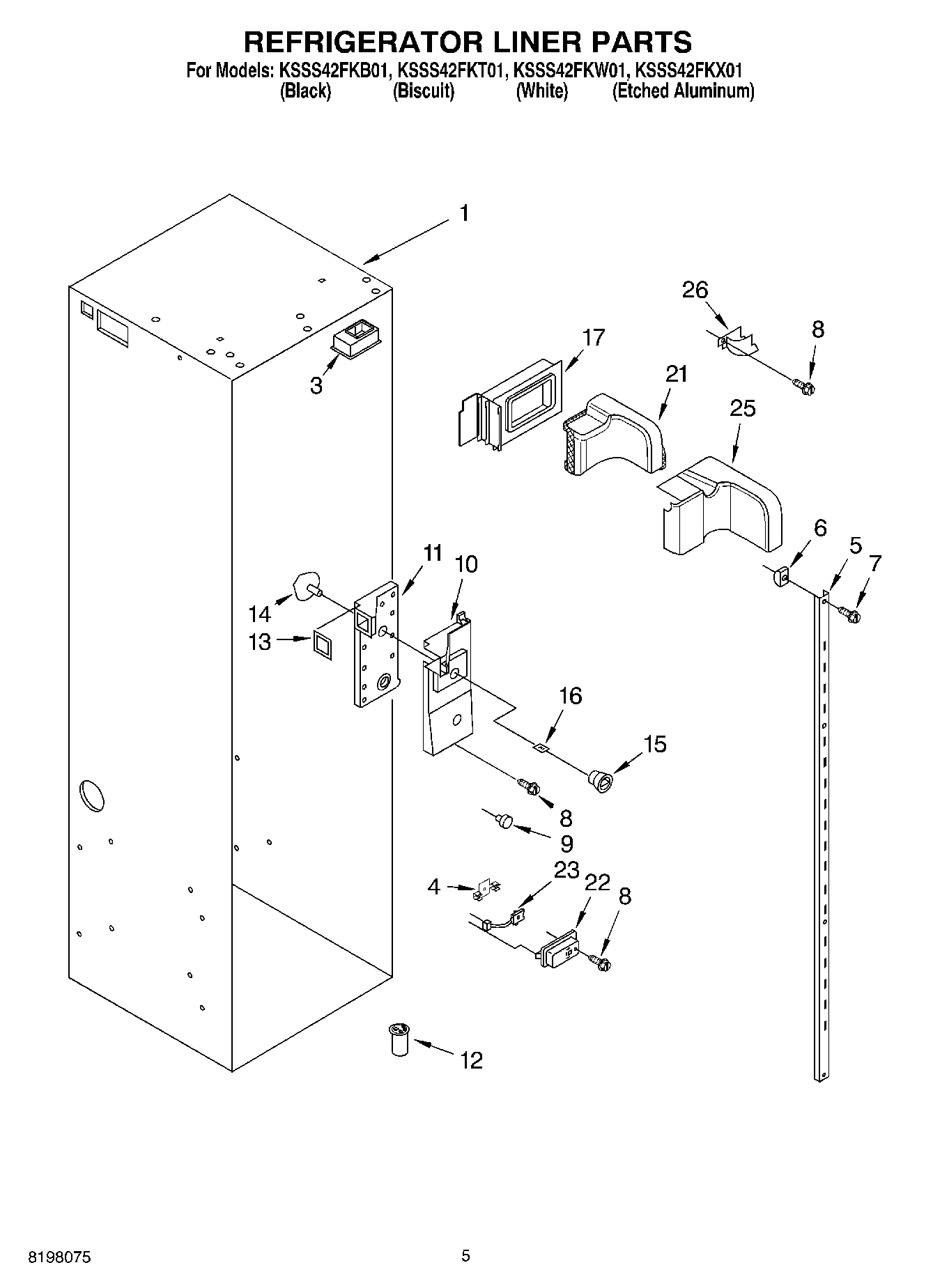 04 - REFRIGERATOR LINER
