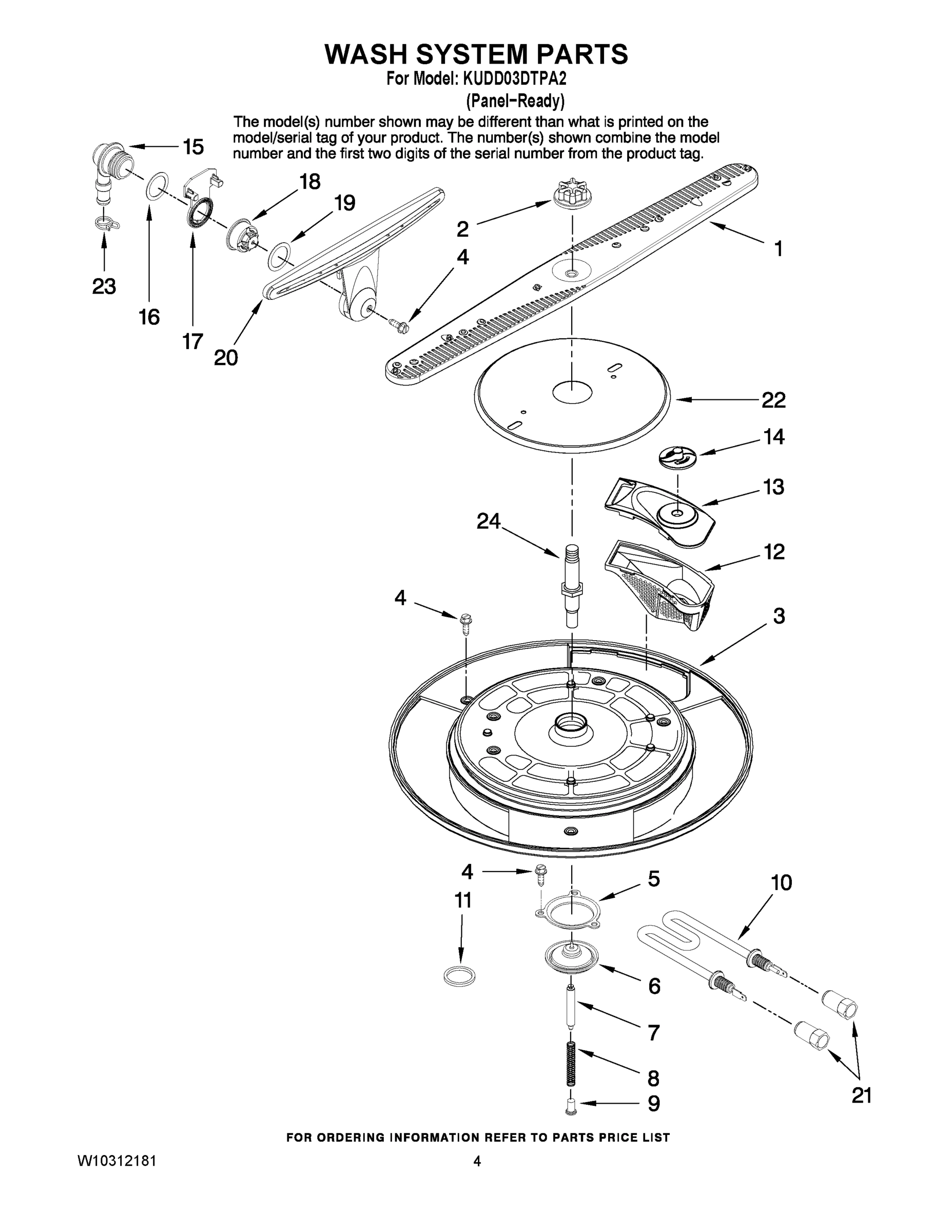03 - WASH SYSTEM PARTS