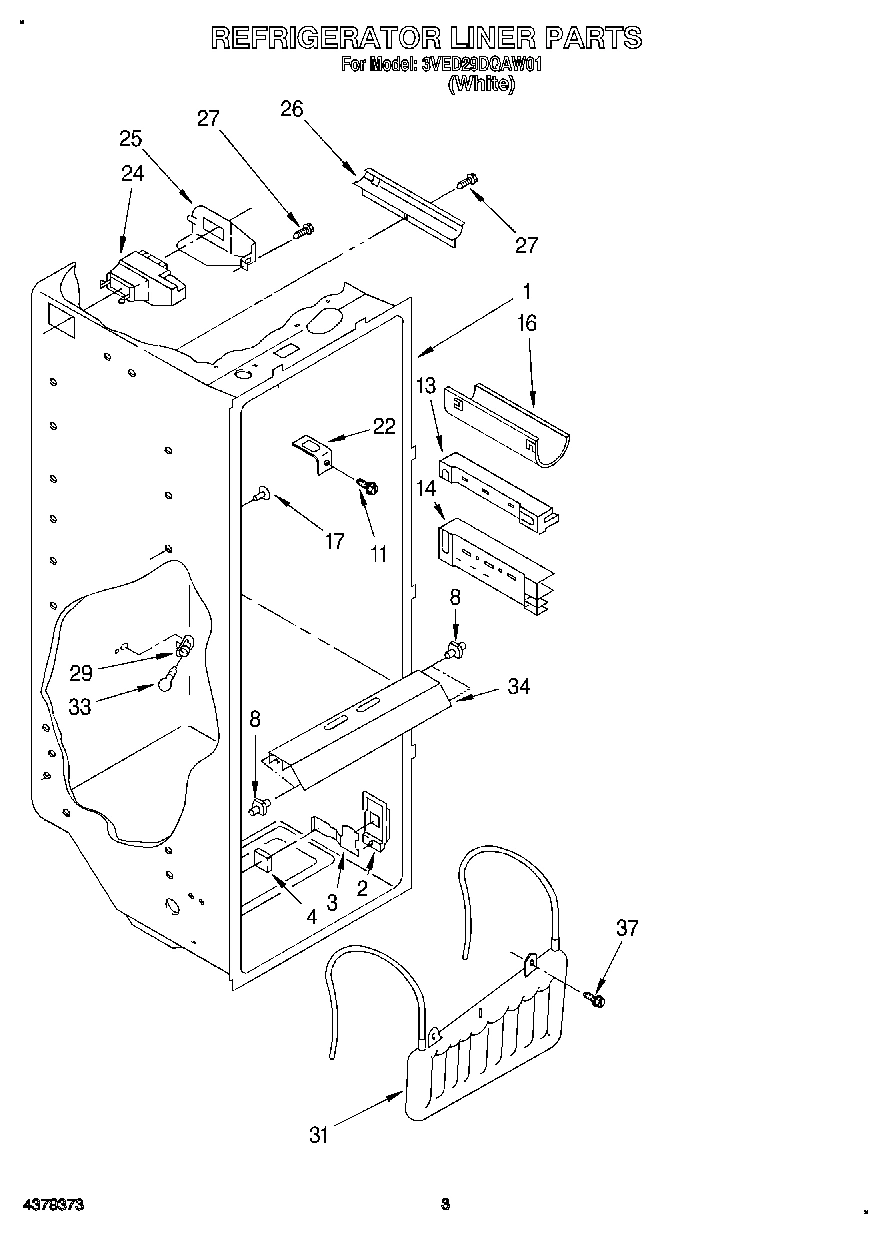 02 - REFRIGERATOR LINER