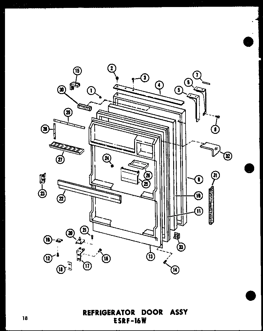08 - REF DOOR ASSY