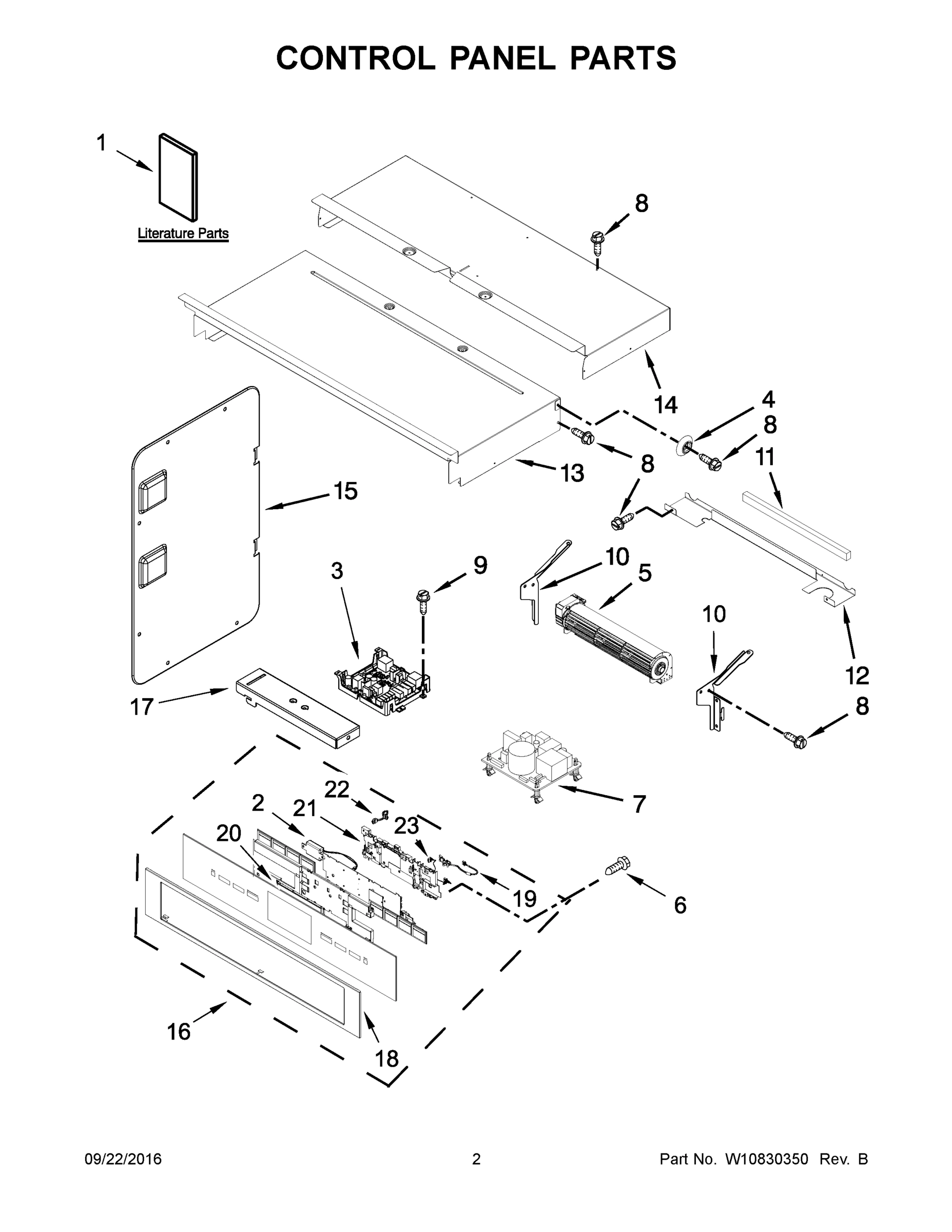 02 - CONTROL PANEL PARTS