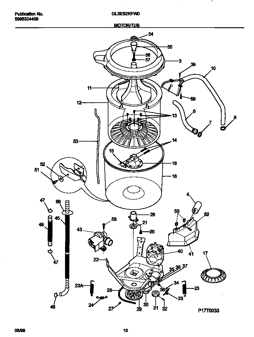 06 - P17T0033 WSHR MTR,HOSE