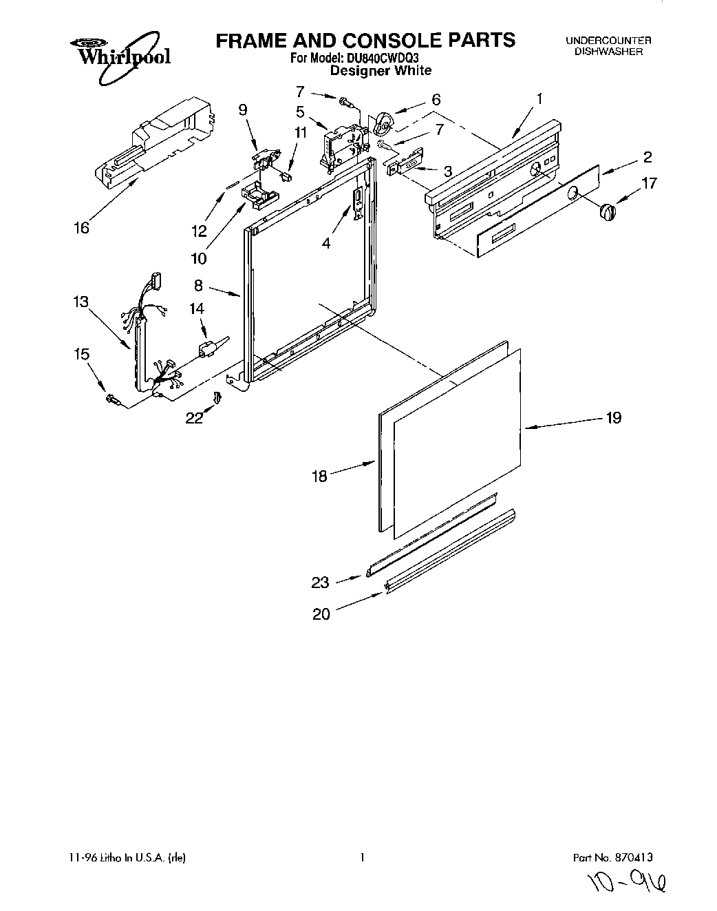 01 - FRAME AND CONSOLE