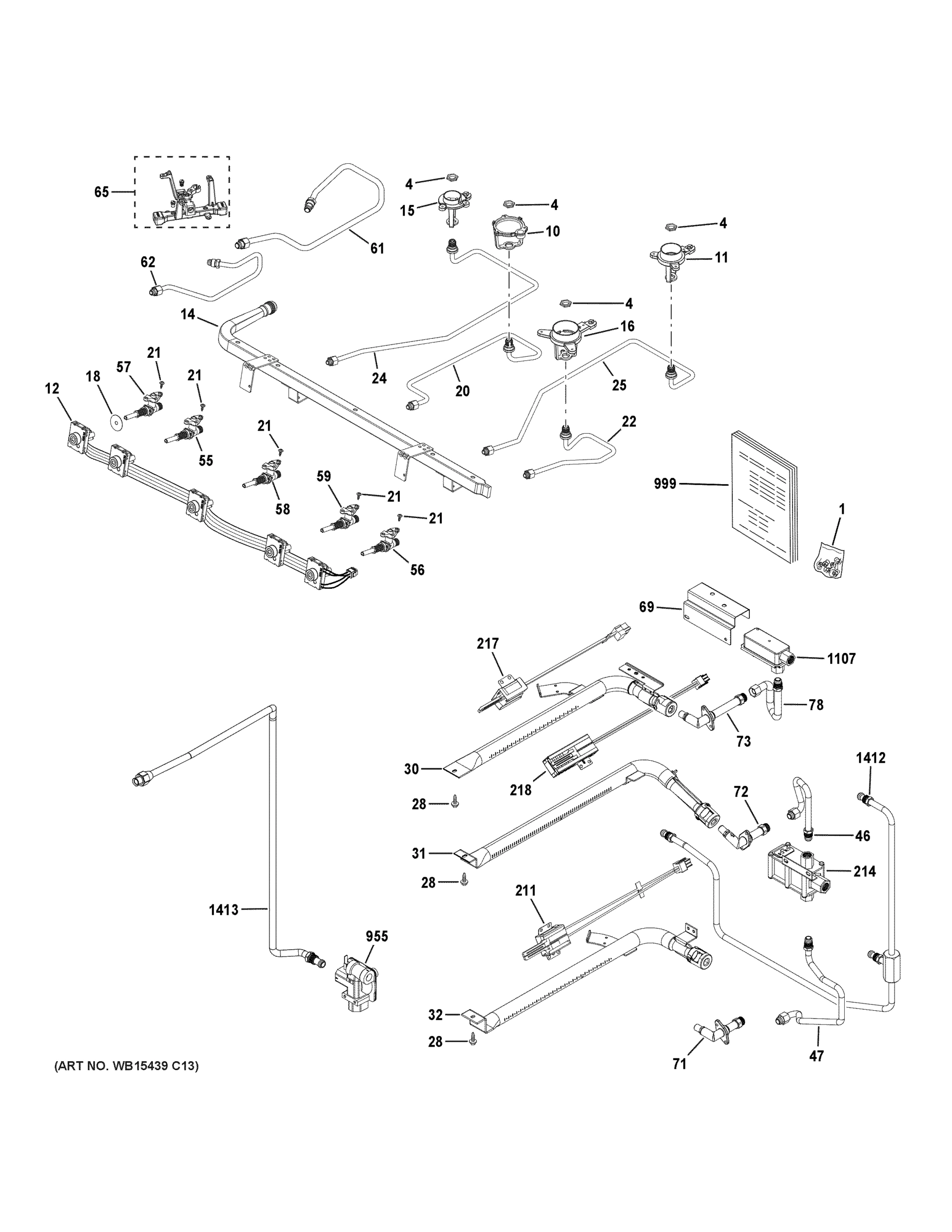 GAS & BURNER PARTS