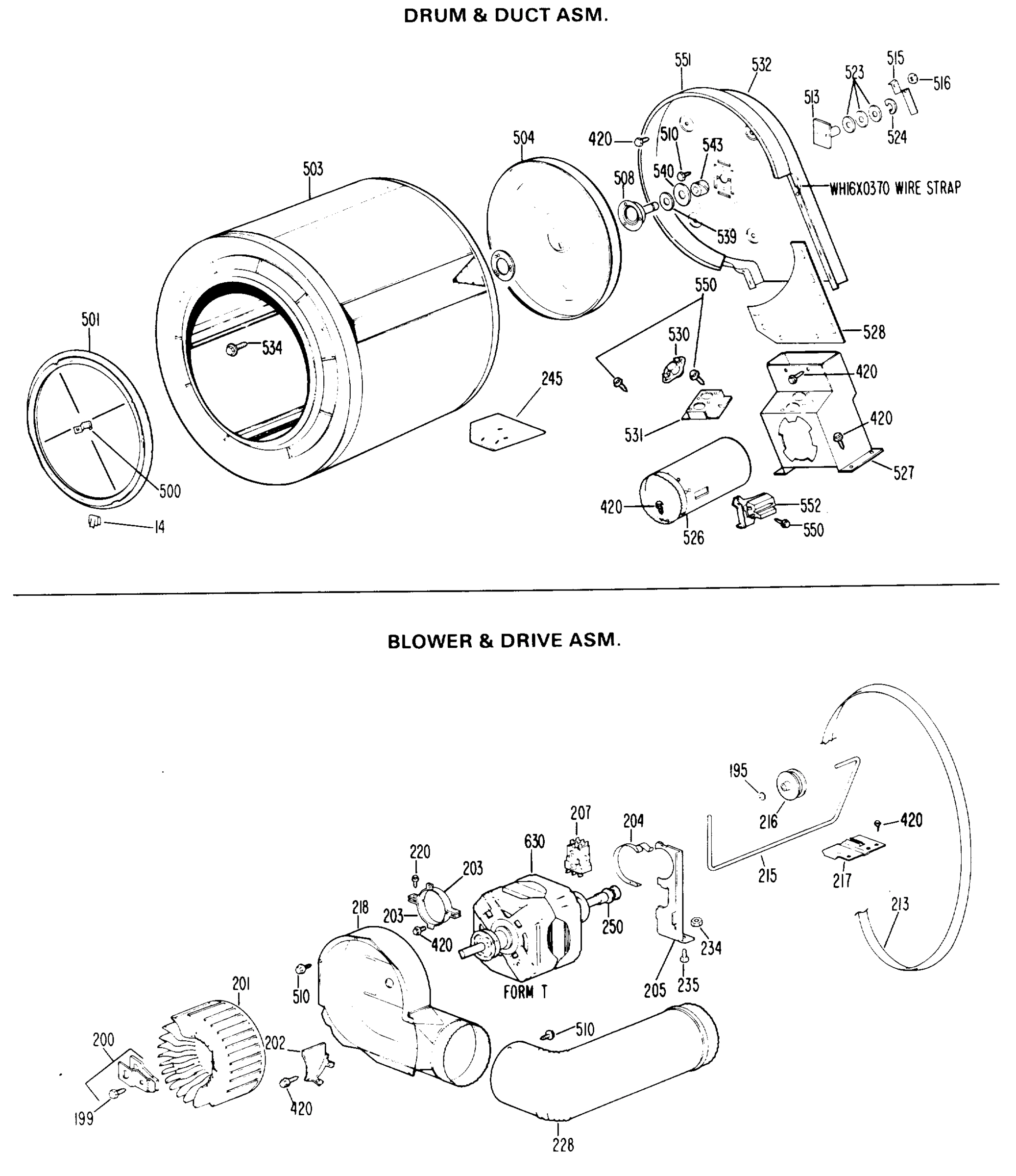 DRUM & DUCT ASM.