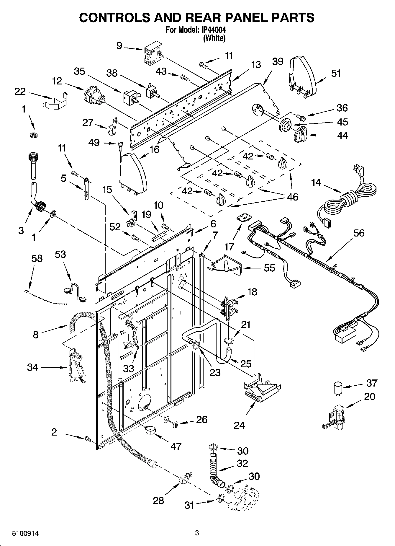 02 - CONTROLS AND REAR PANEL PARTS