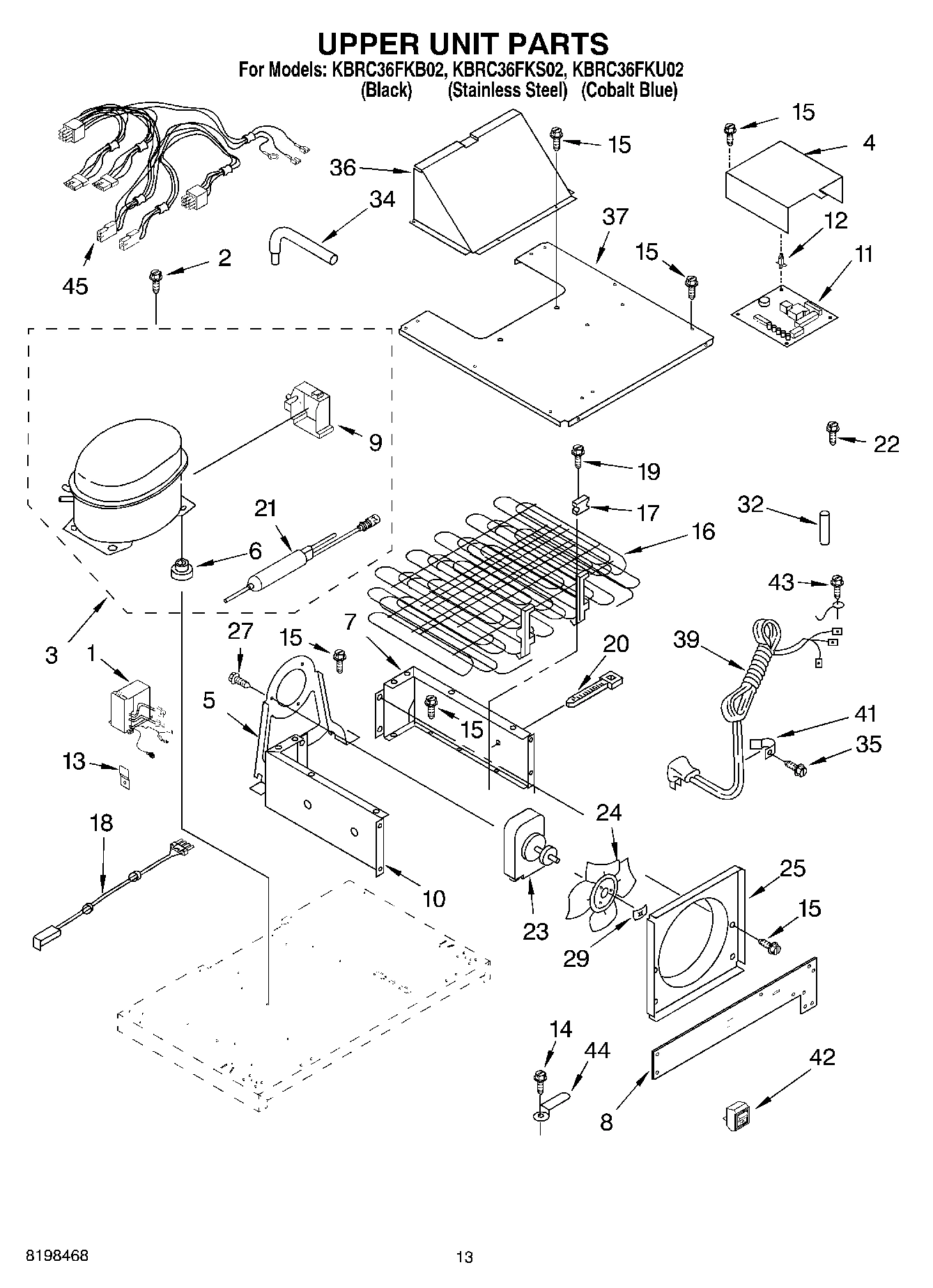 08 - UPPER UNIT PARTS