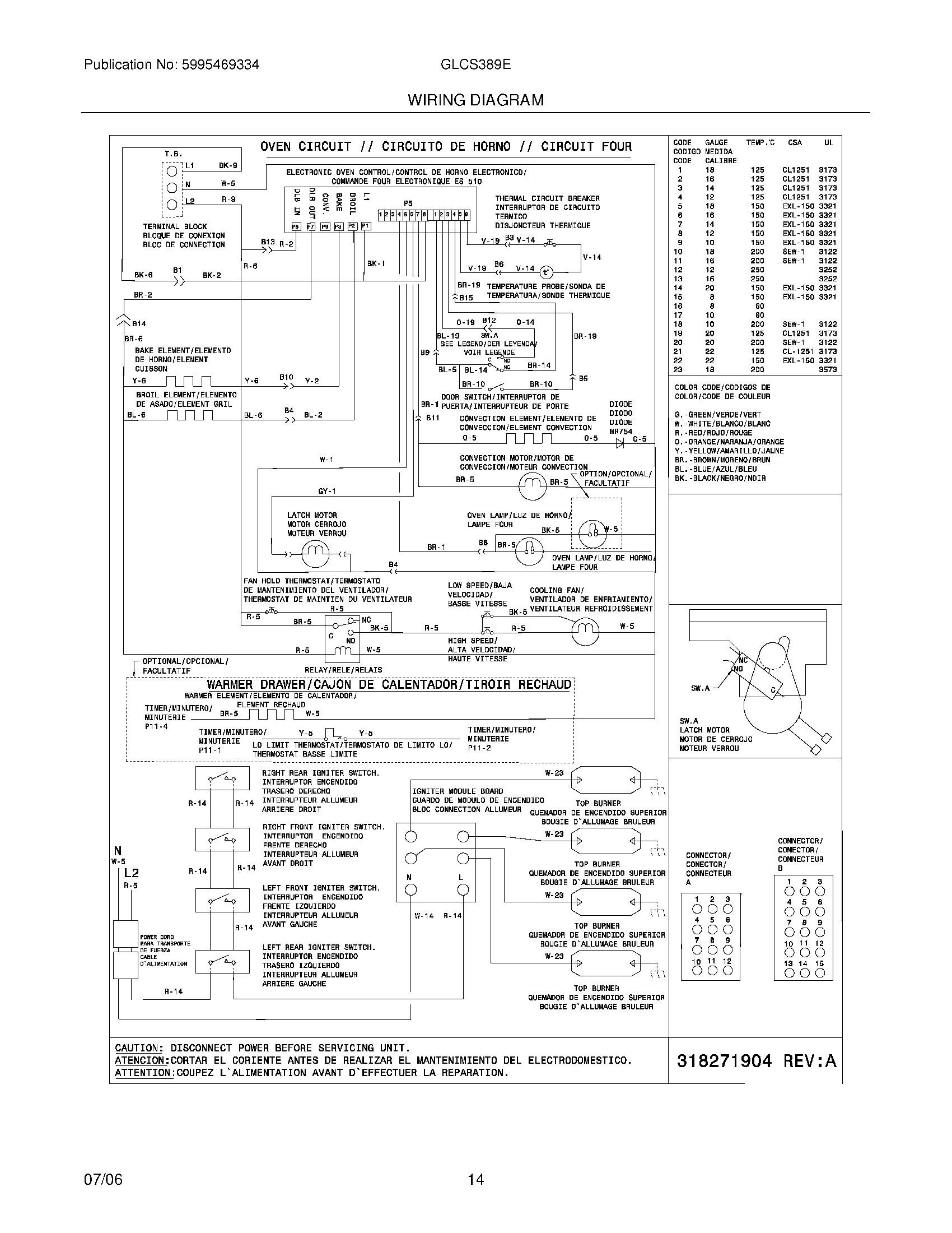 14 - WIRING DIAGRAM