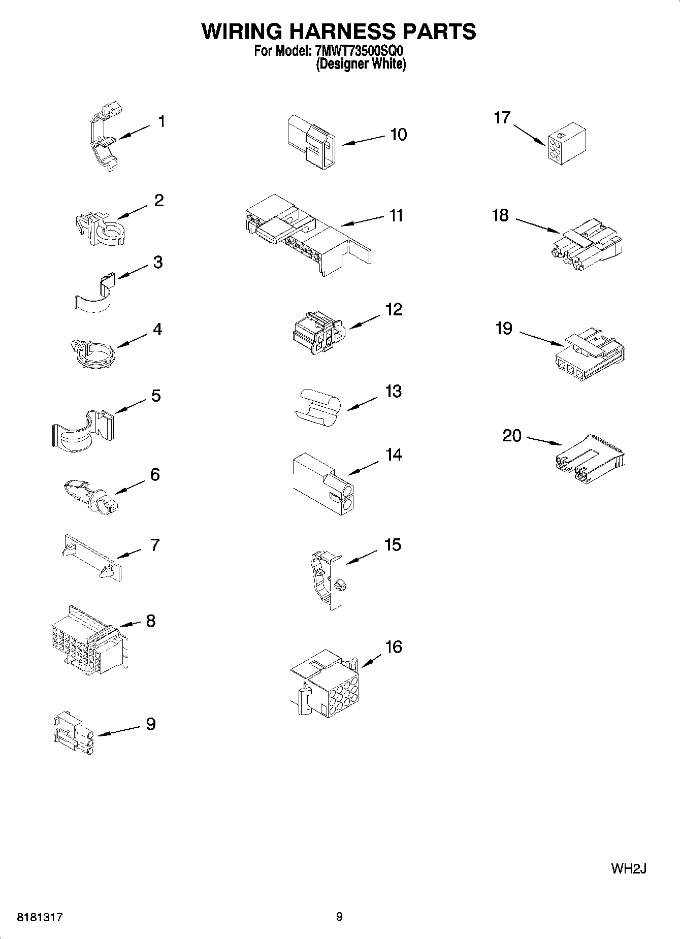 06 - WIRING HARNESS PARTS