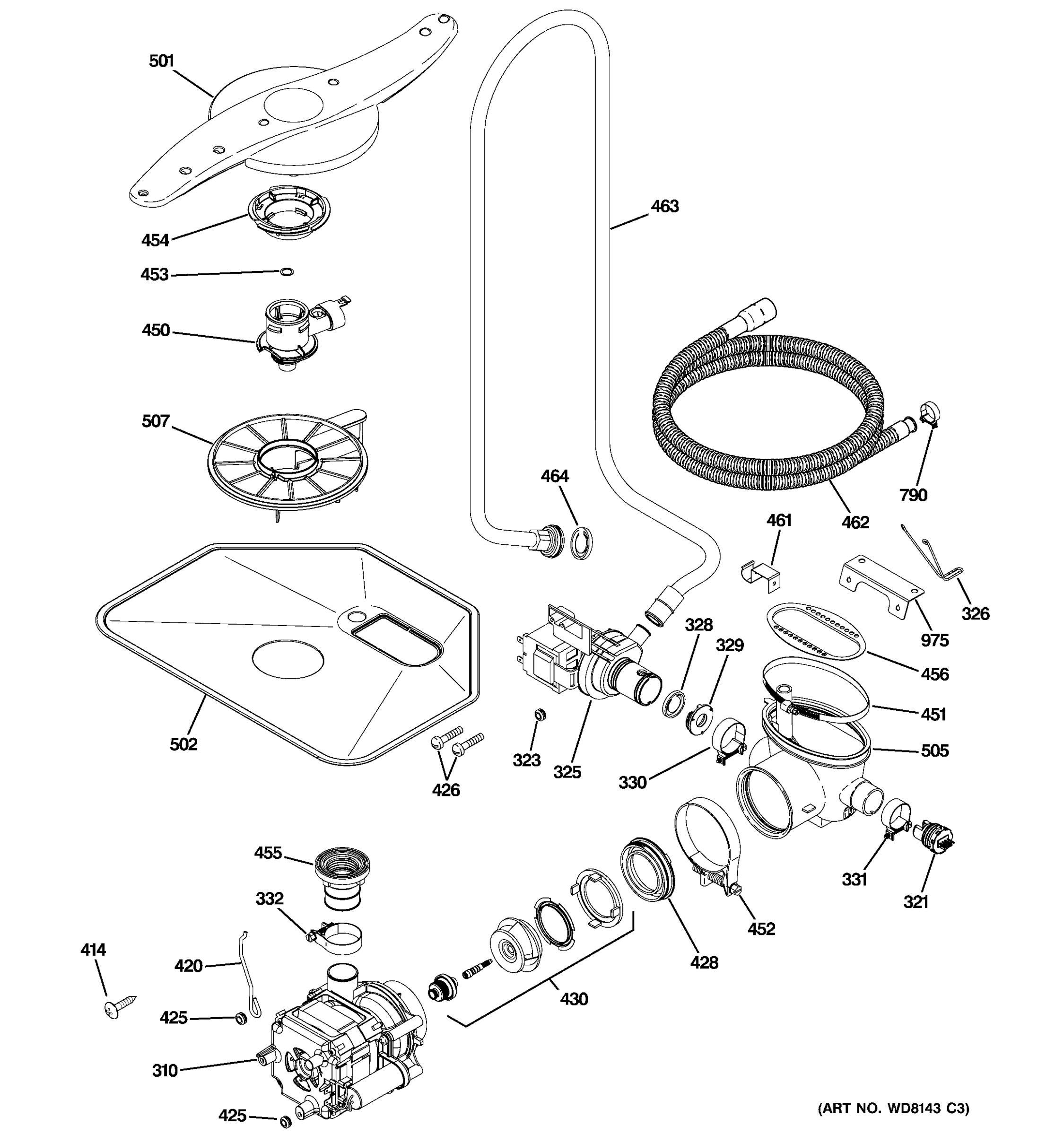 MOTOR-PUMP MECHANISM