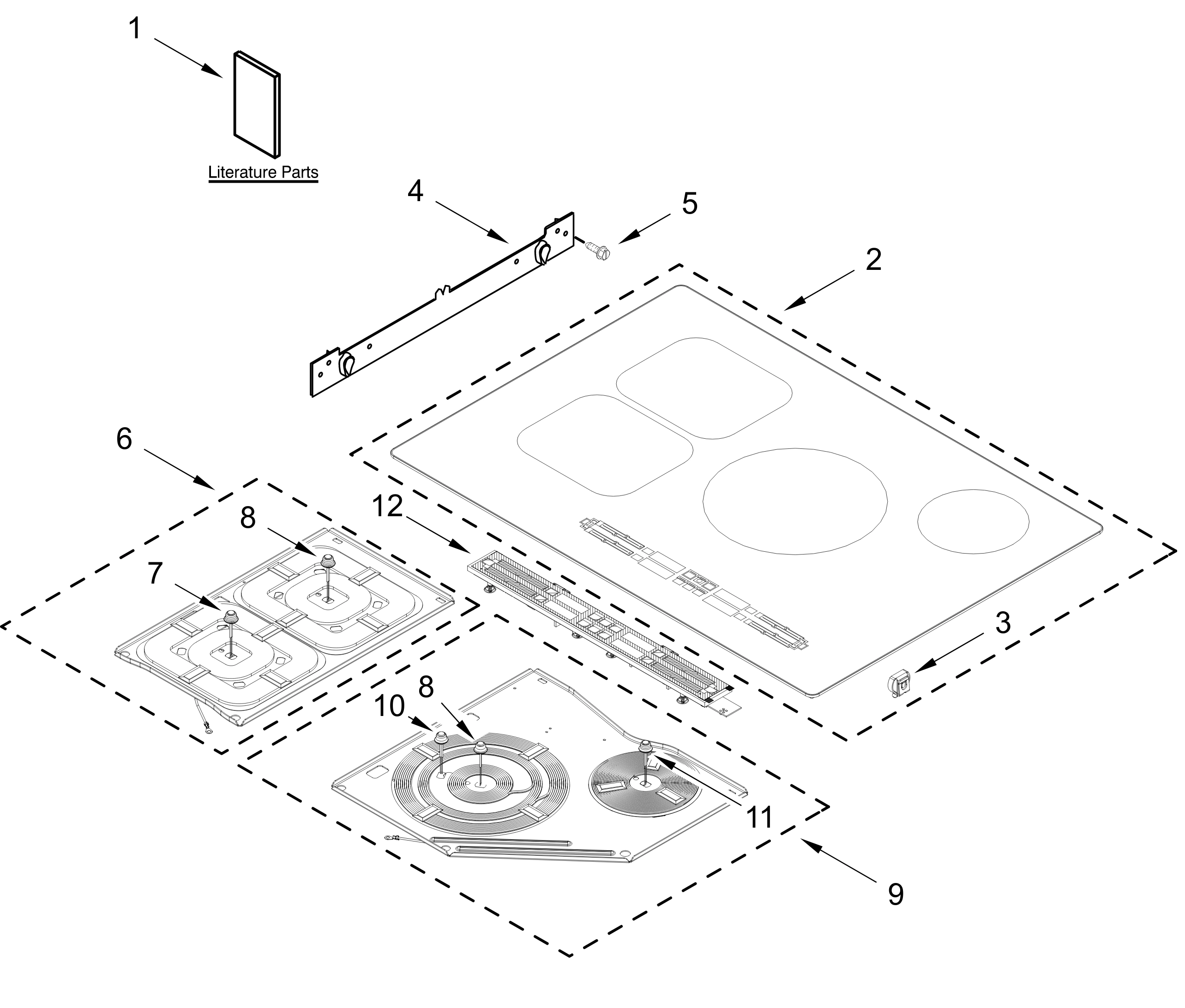 COOKTOP PARTS