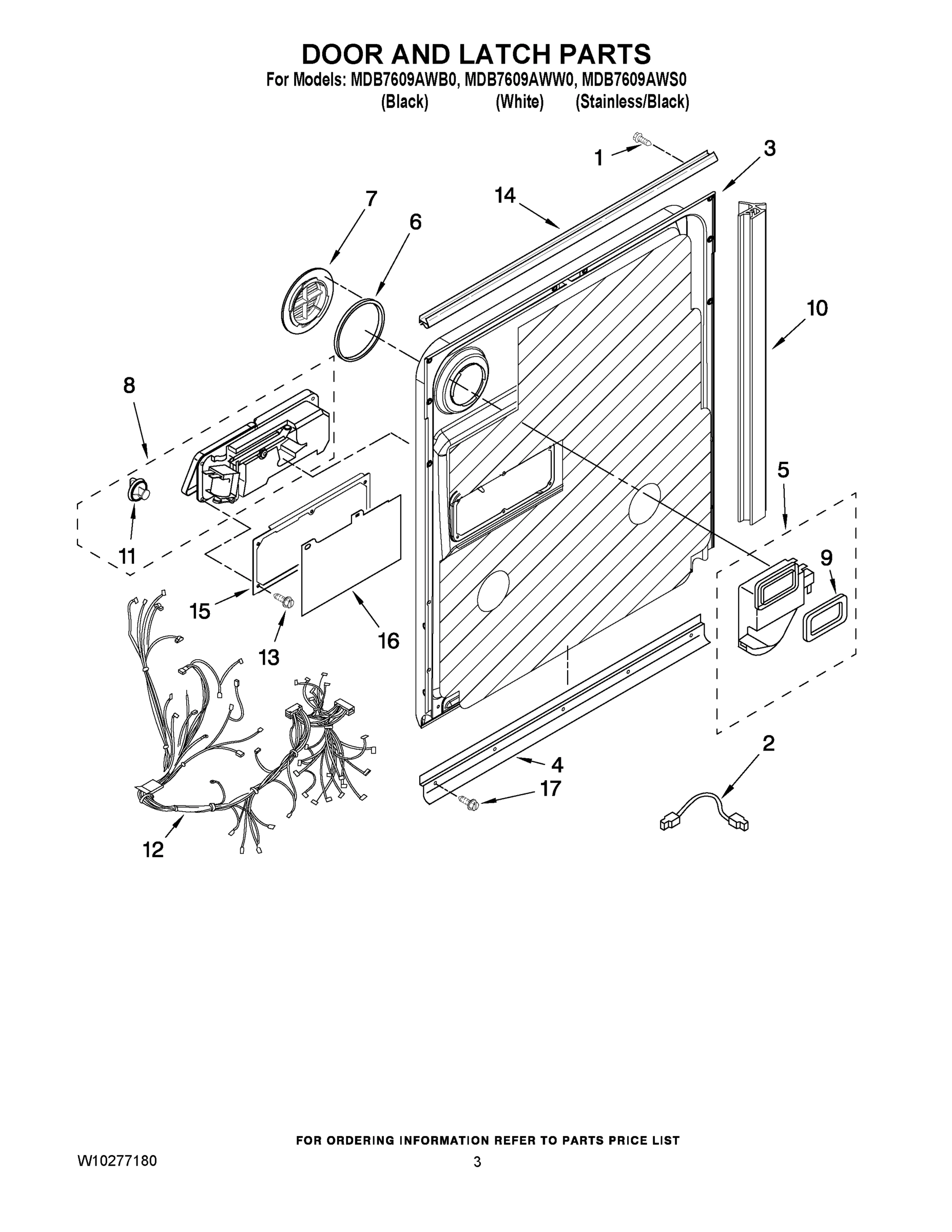 03 - DOOR AND LATCH PARTS