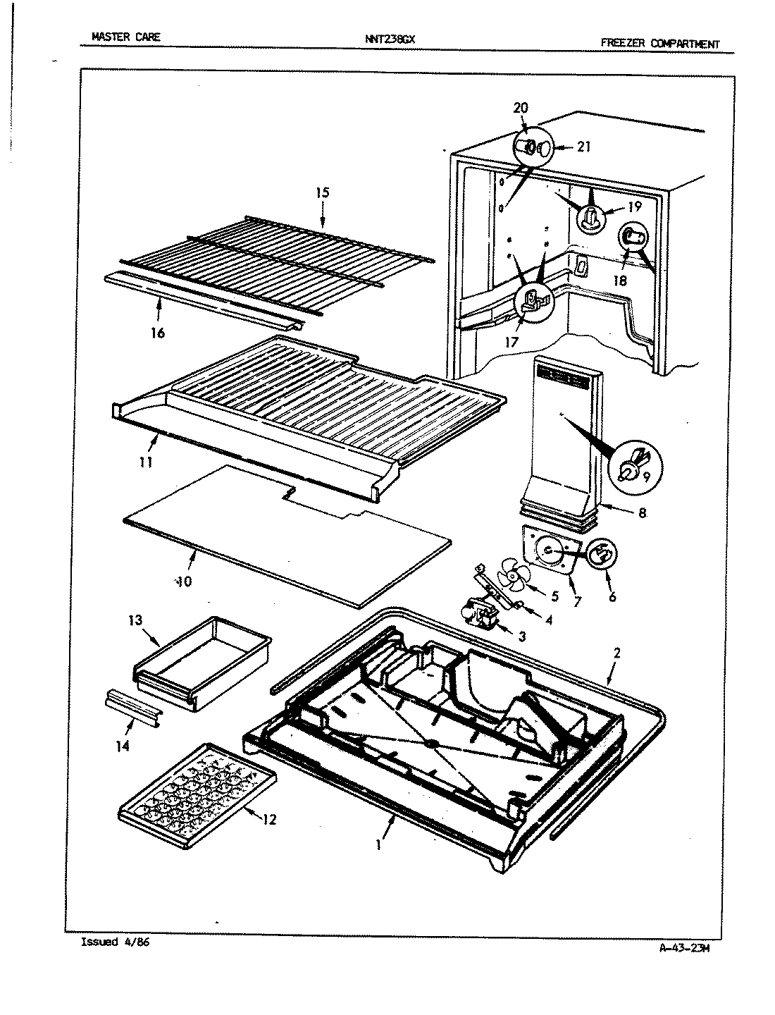 01 - FREEZER COMPARTMENT