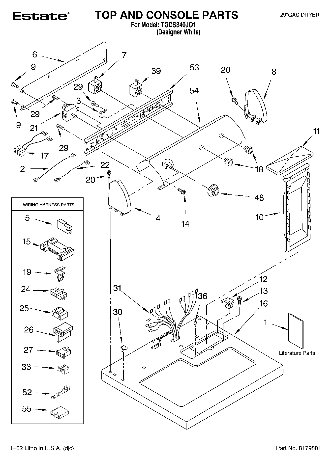 01 - TOP AND CONSOLE, LITERATURE