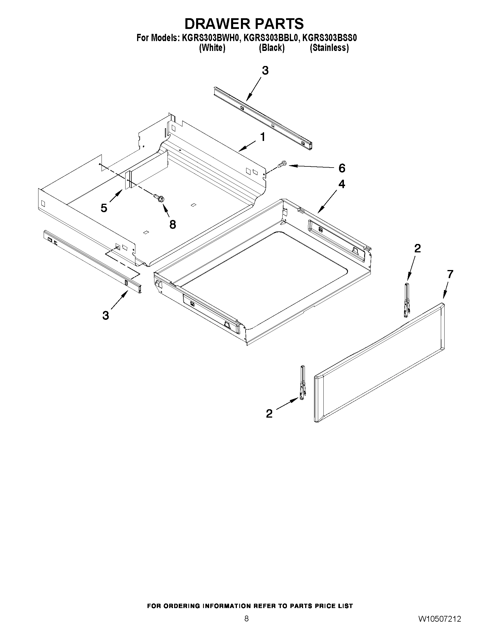 06 - DRAWER PARTS